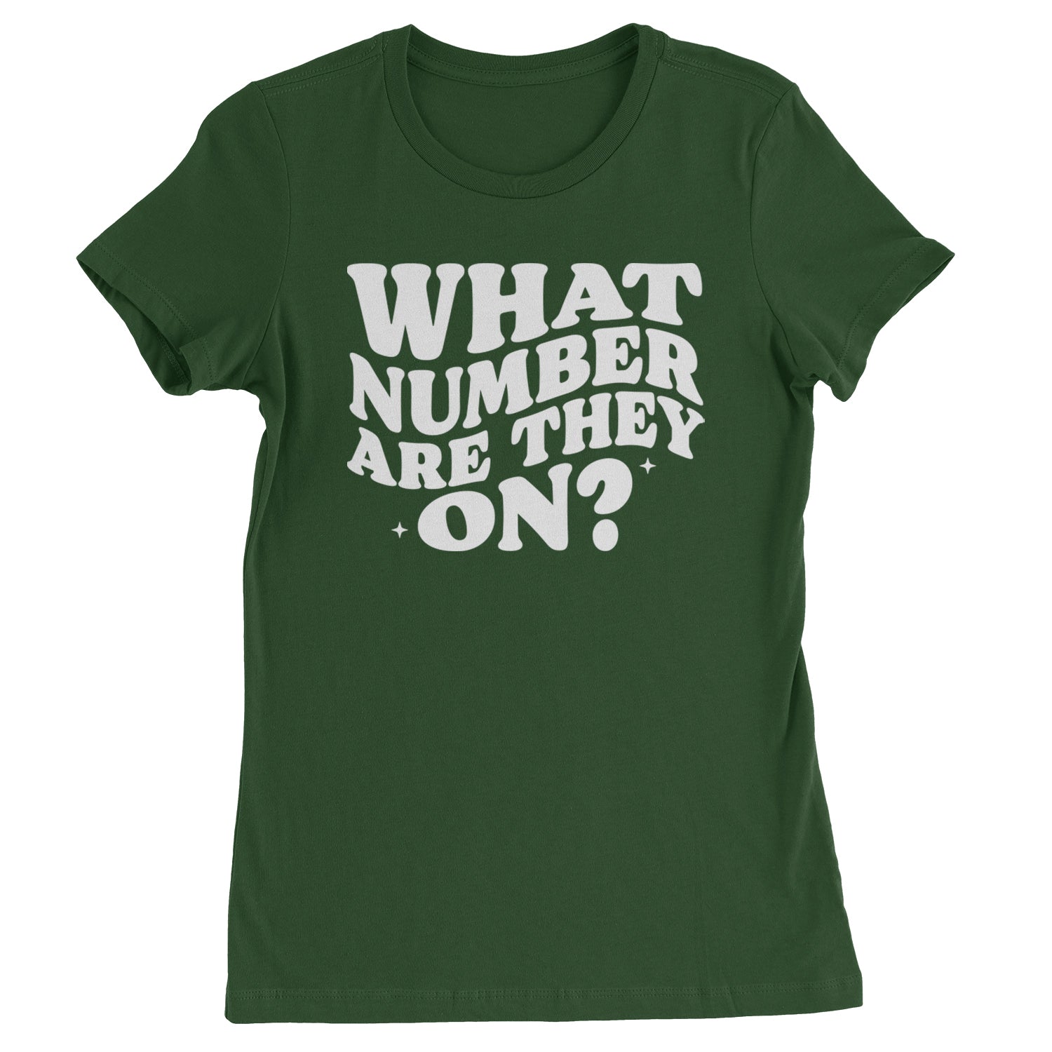 What Number Are They On Dance Womens T-shirt Black