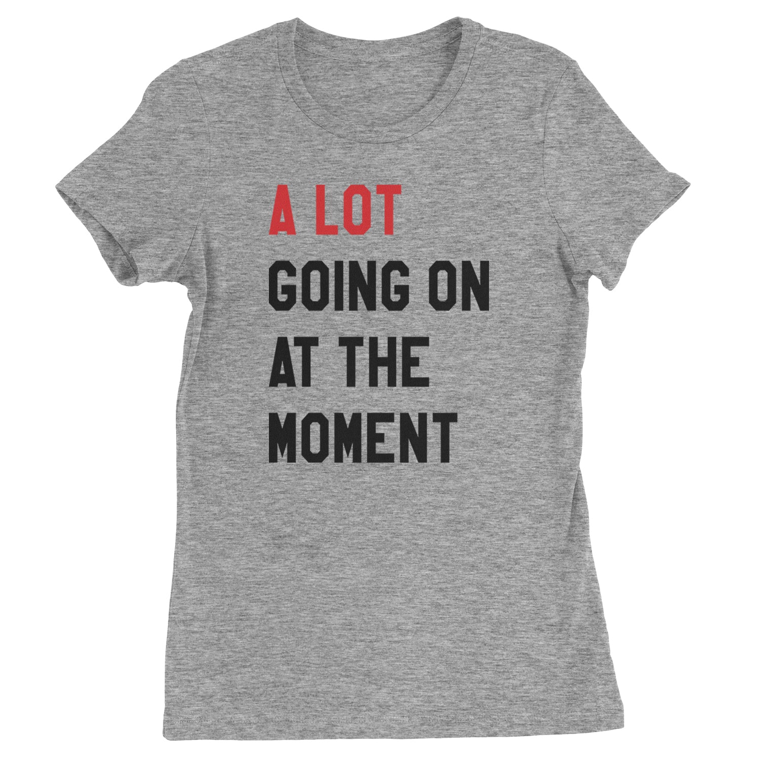 A Lot Going On At The Moment New TTPD Poet Department Womens T-shirt Heather Grey