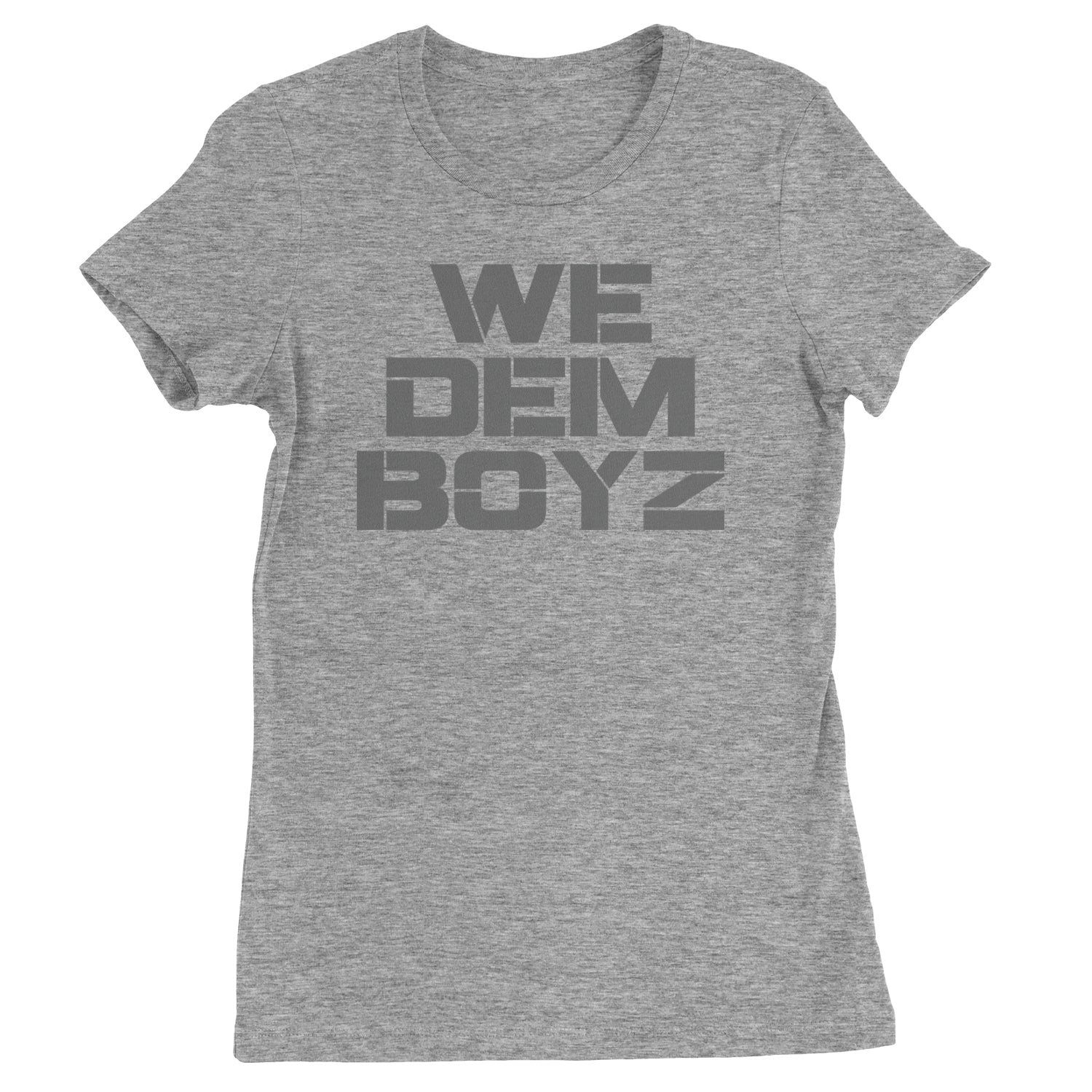 WE Dem Boys Dallas  Womens T-shirt Heather Grey