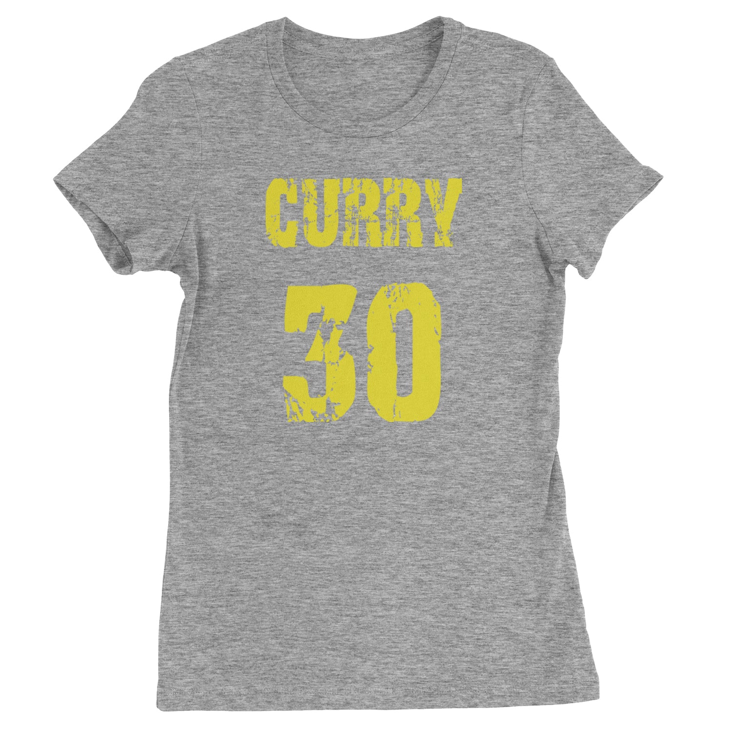 Curry #30 Womens T-shirt Heather Grey