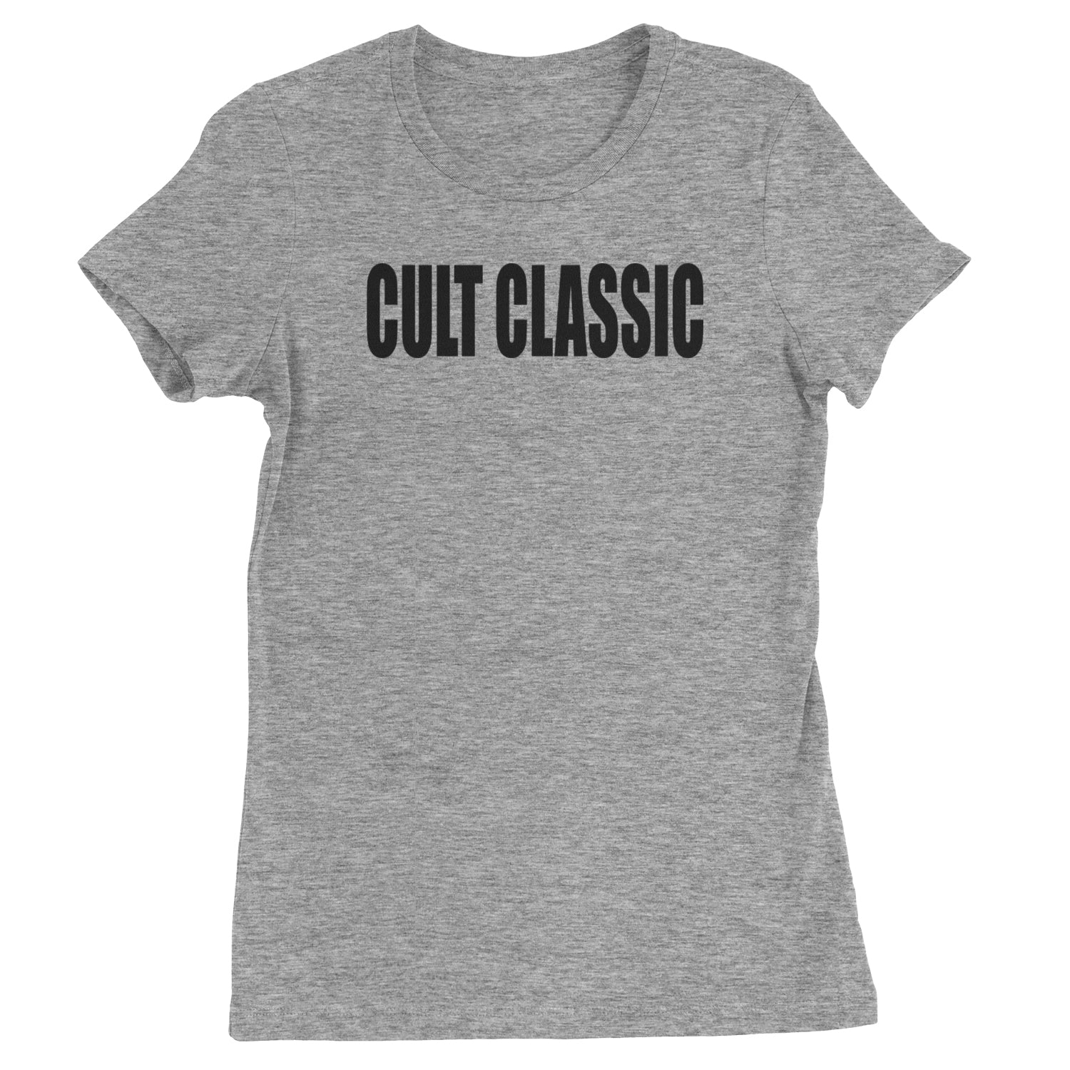 Cult Classic Pop Music Club  Womens T-shirt Heather Grey