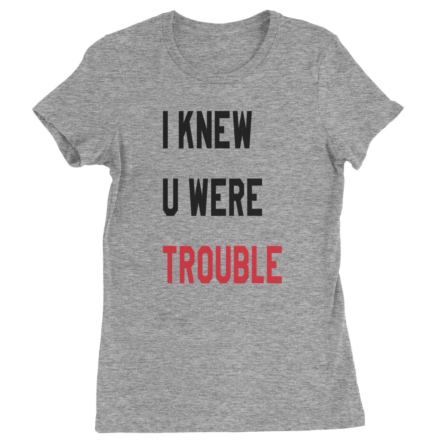 I Knew You Were Trouble New TTPD Era Womens T-shirt White