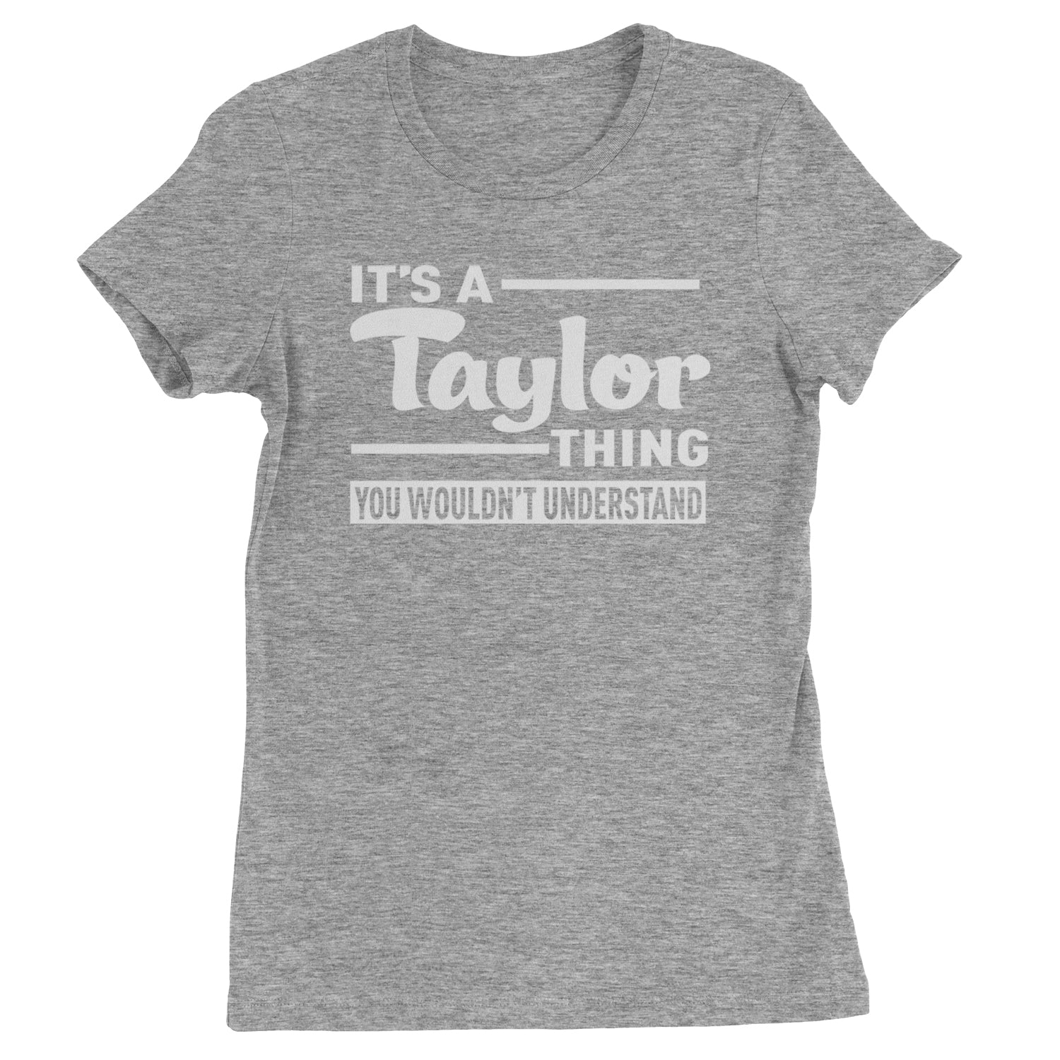 It's A Taylor Thing, You Wouldn't Understand TTPD Womens T-shirt Heather Grey