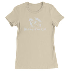We Do Not Eat Our Allies Fourth Wing Basgiath  Womens T-shirt Ivory