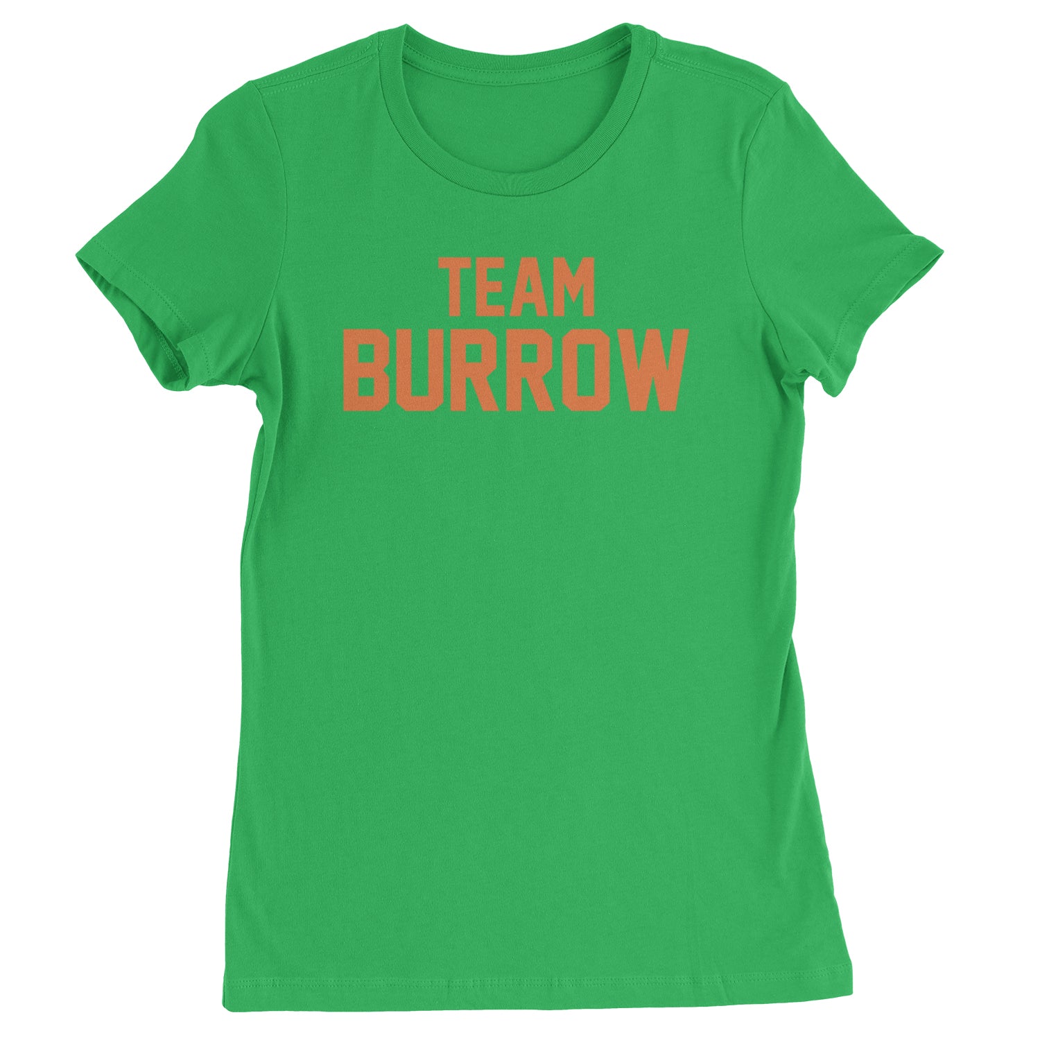 Team Burrow Cincinnati Womens T-shirt Kelly Green