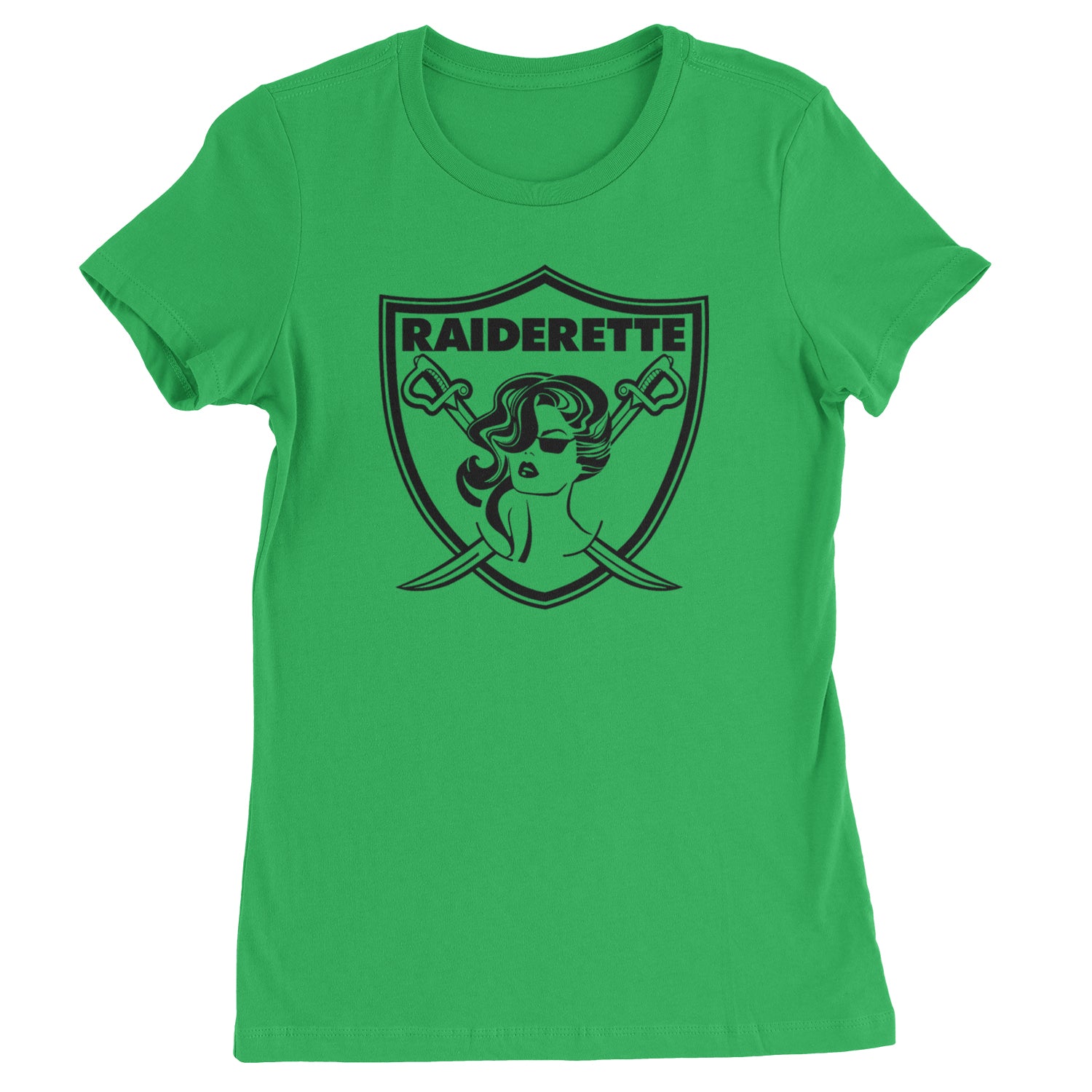 Raiderette Football Gameday Ready Womens T-shirt Heather Grey