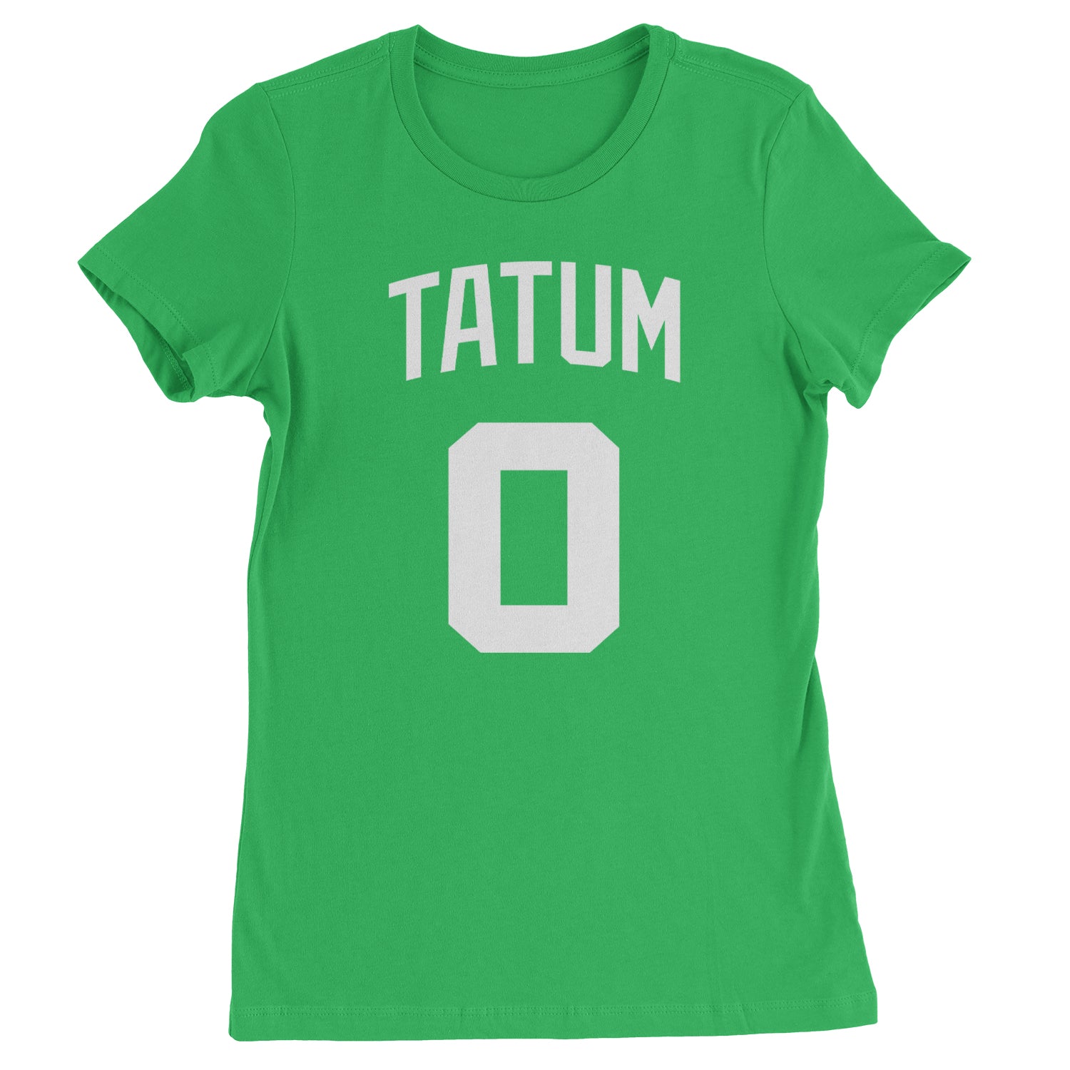 Tatum #0 Boston Basketball Womens T-shirt Kelly Green