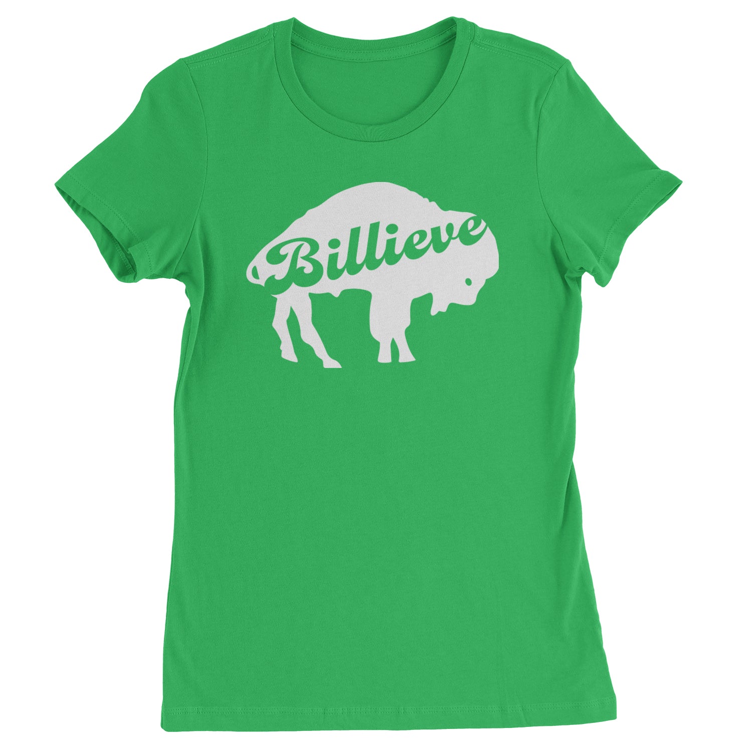 Billieve Bills Mafia Womens T-shirt Kelly Green