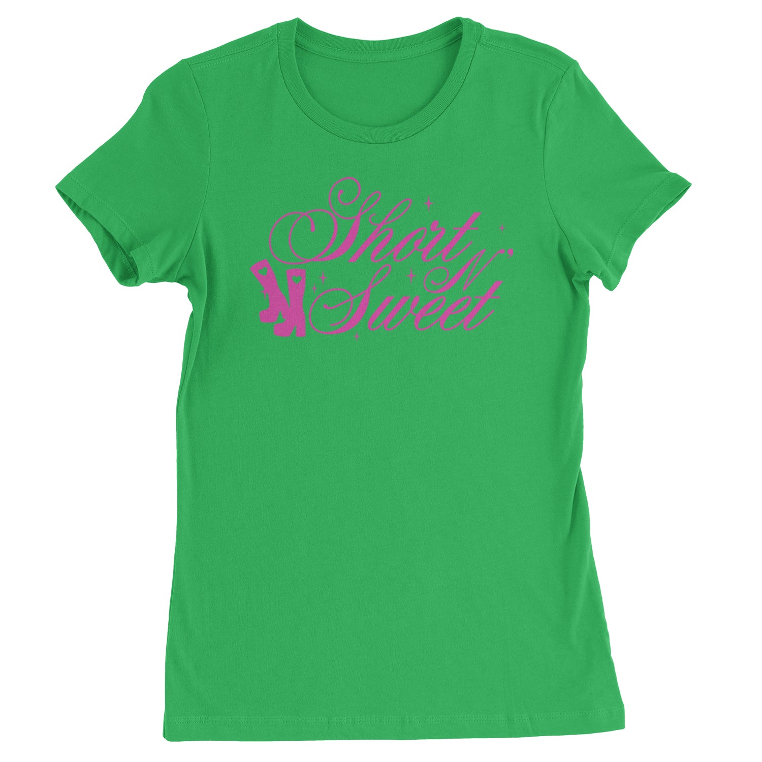 Boots Short N' Sweet  Womens T-shirt Kelly Green