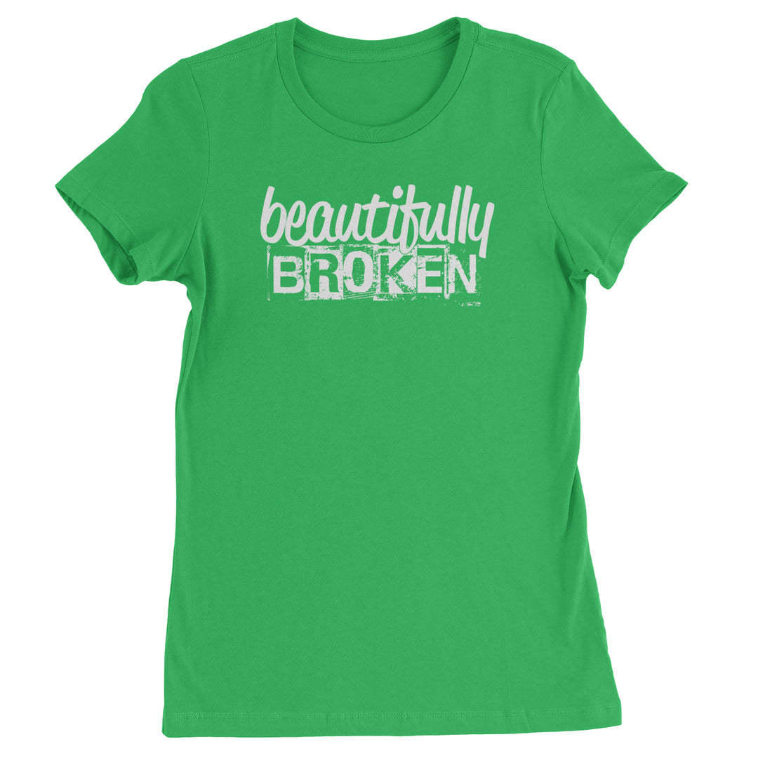Beautifully Broken Music Womens T-shirt