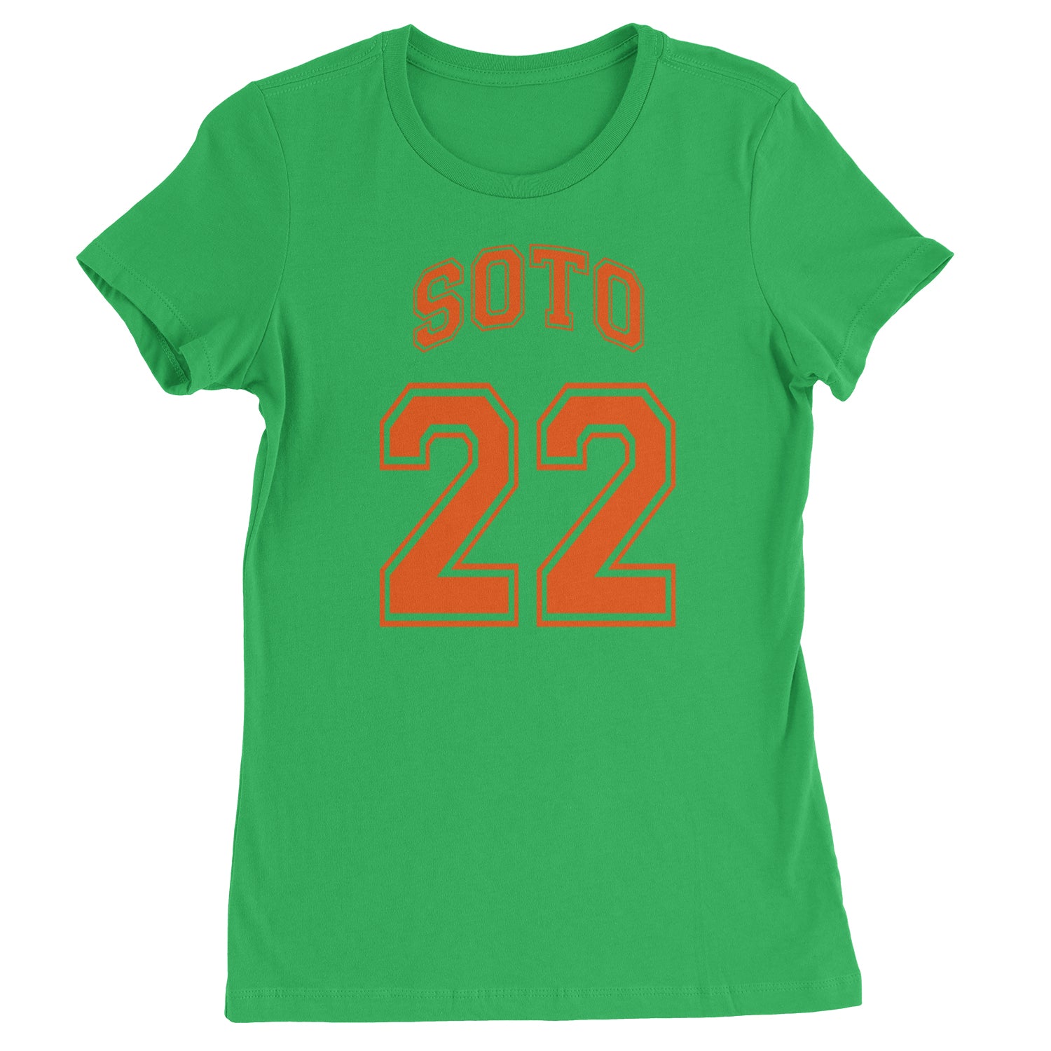 Soto Number 22  Womens T-shirt Kelly Green