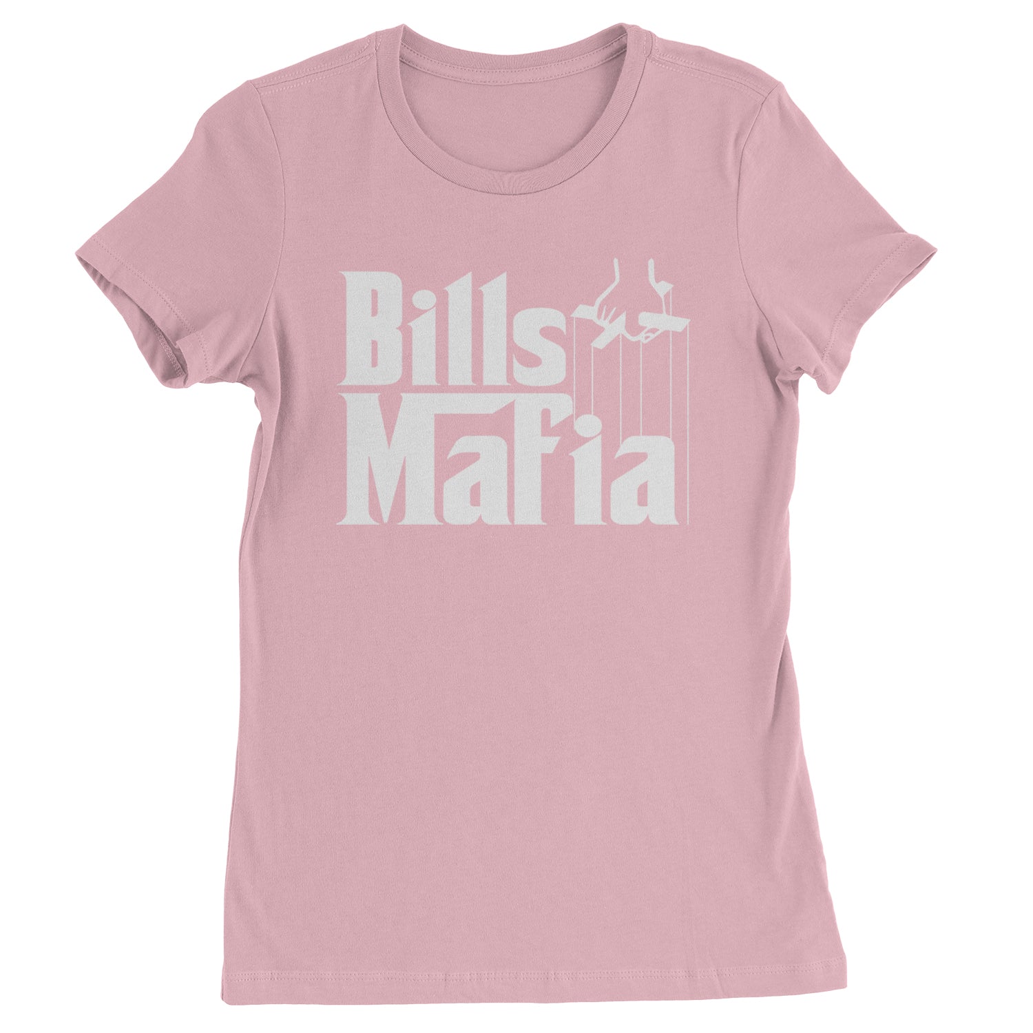 Mafia Bills Mafia Godfather Womens T-shirt Light Pink