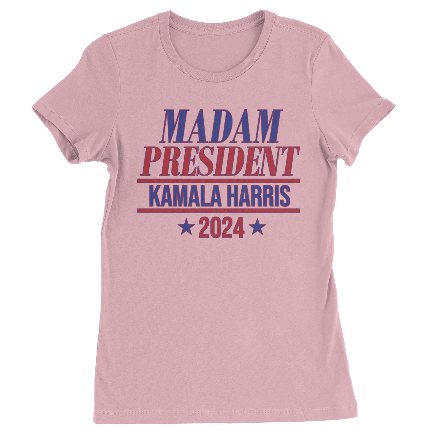 Madam President - Support kamala Harris For President 2024 Womens T-shirt Light Pink