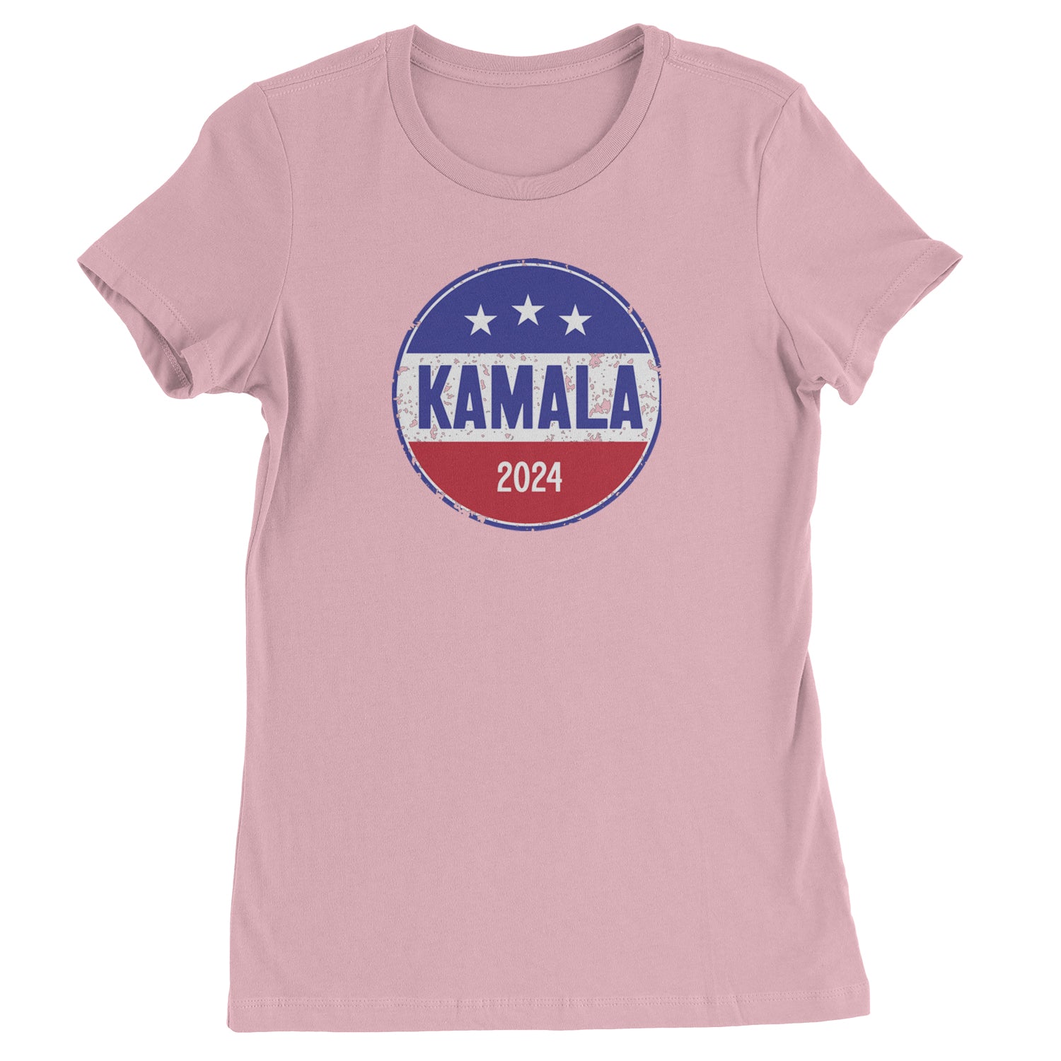 Kamala Badge 2024 - Kamala Harris For President 2024 Womens T-shirt Light Pink