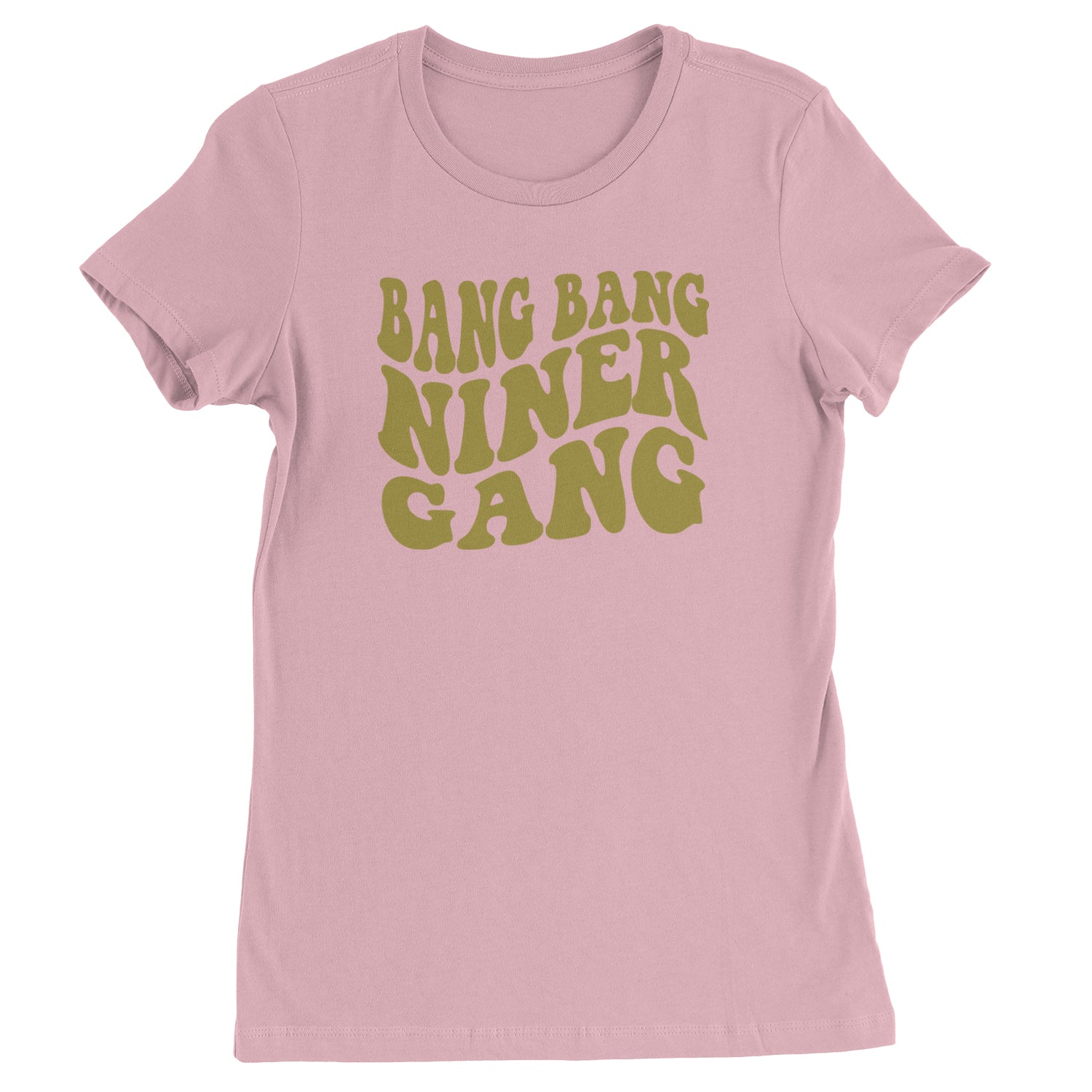 WAVE Bang Bang Nin-r Gang San Francisco Womens T-shirt Light Pink