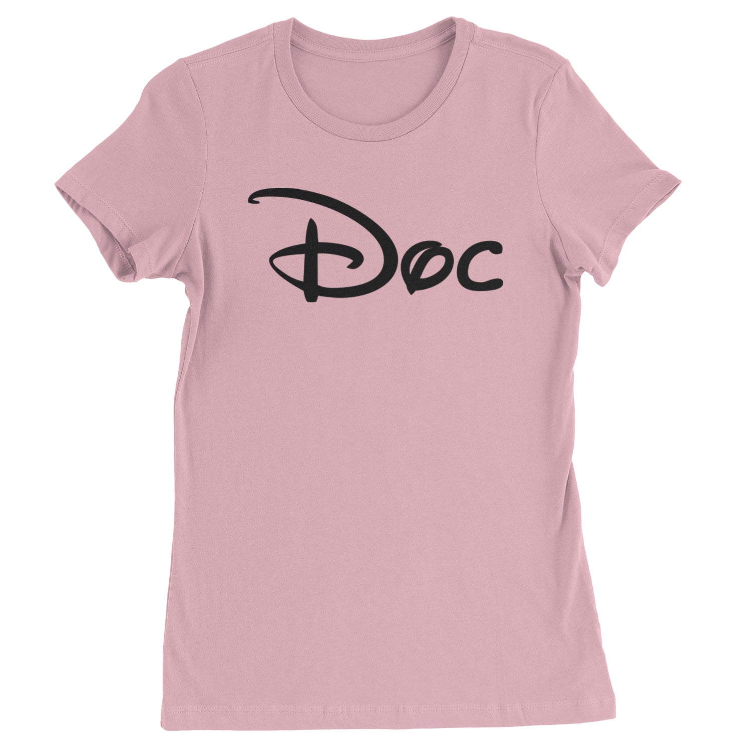 Doc - 7 Dwarfs Costume Womens T-shirt Light Pink