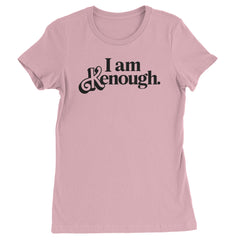 Tie-dye-style burst graphic with a confidence affirmation on a Women's Heavyweight Cotton T-Shirt