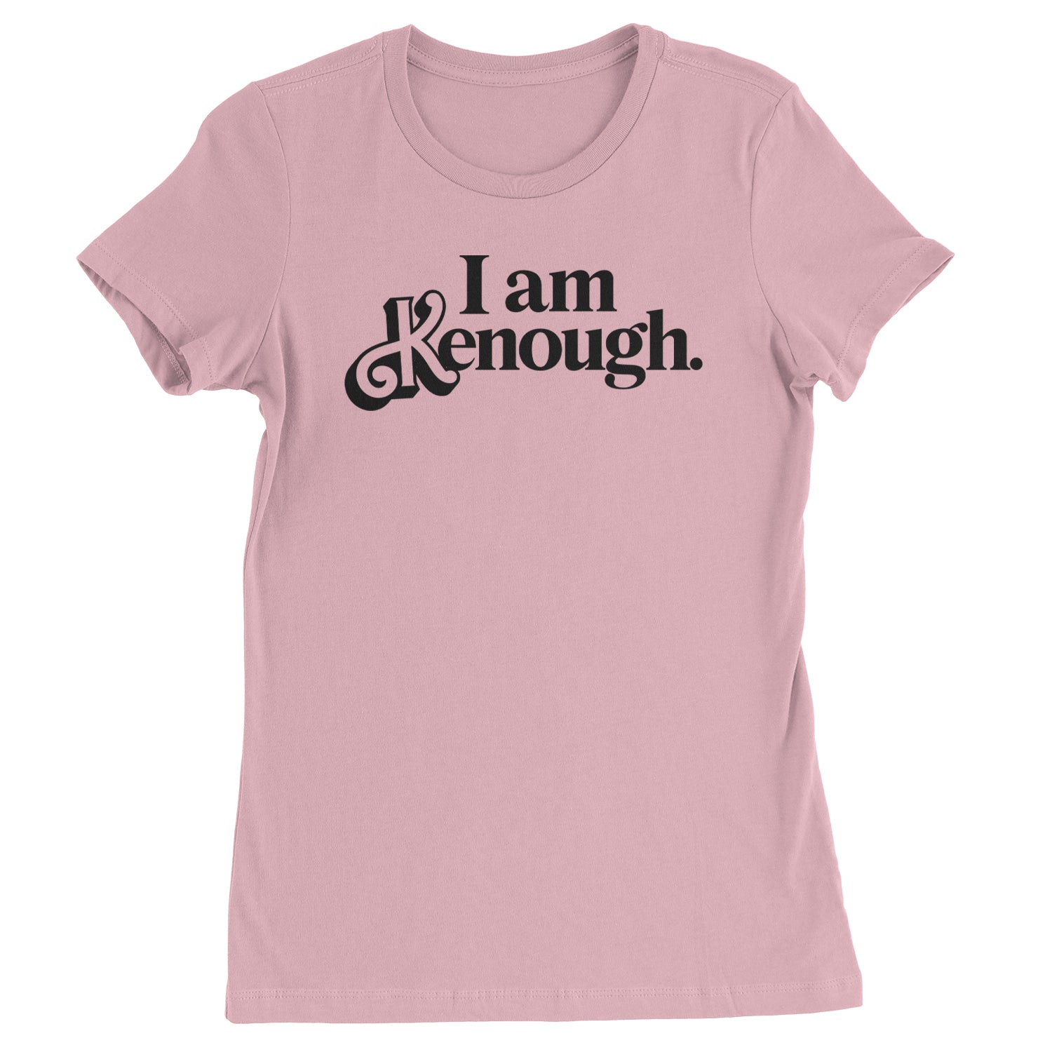 I Am Kenough Barbenheimer Womens T-shirt Light Pink