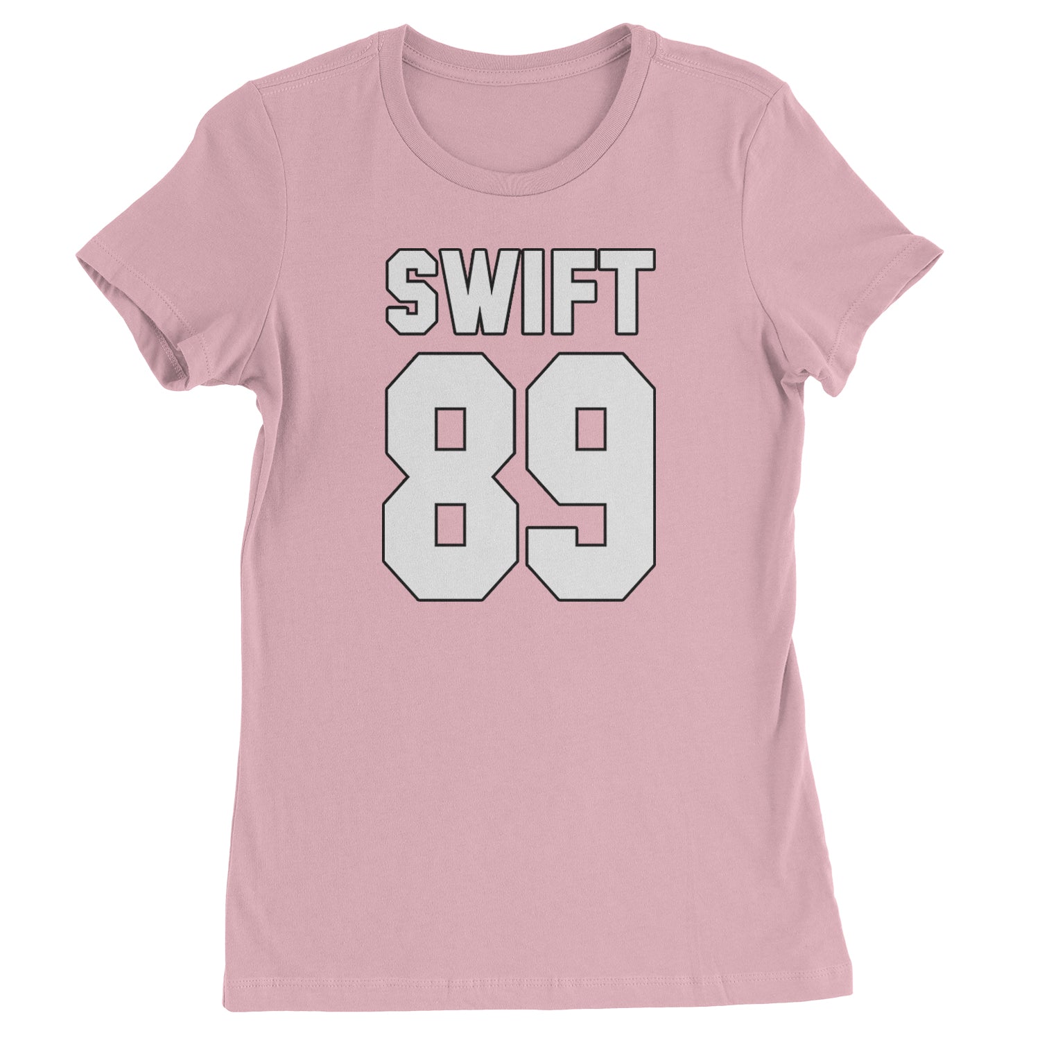 Swift 89 Birth Year Music Fan Era Poets Department Lover Womens T-shirt Light Pink