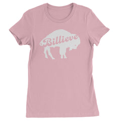 Billieve Bills Mafia Womens T-shirt Light Pink