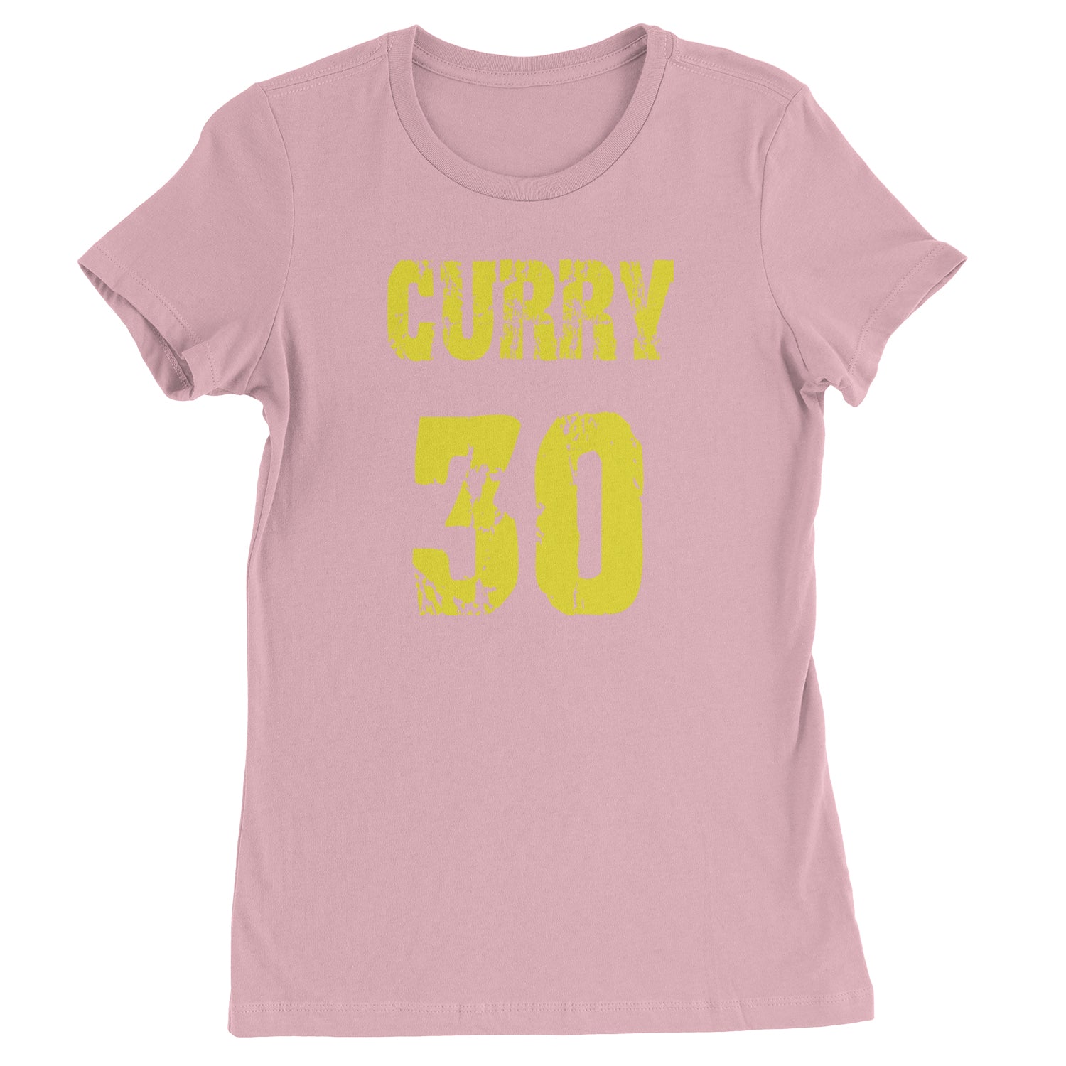 Curry #30 Womens T-shirt Light Pink