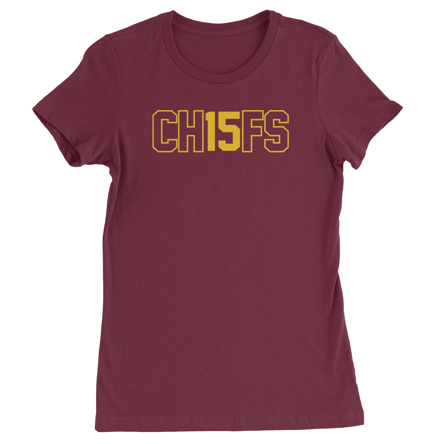 Ch15fs Chief 15 Shirt Womens T-shirt Maroon