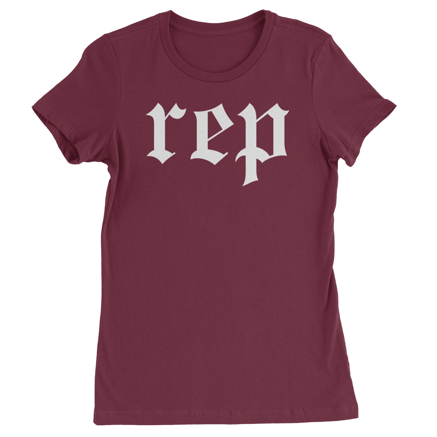 REP Reputation Eras Music Lover Gift Fan Favorite Womens T-shirt Maroon