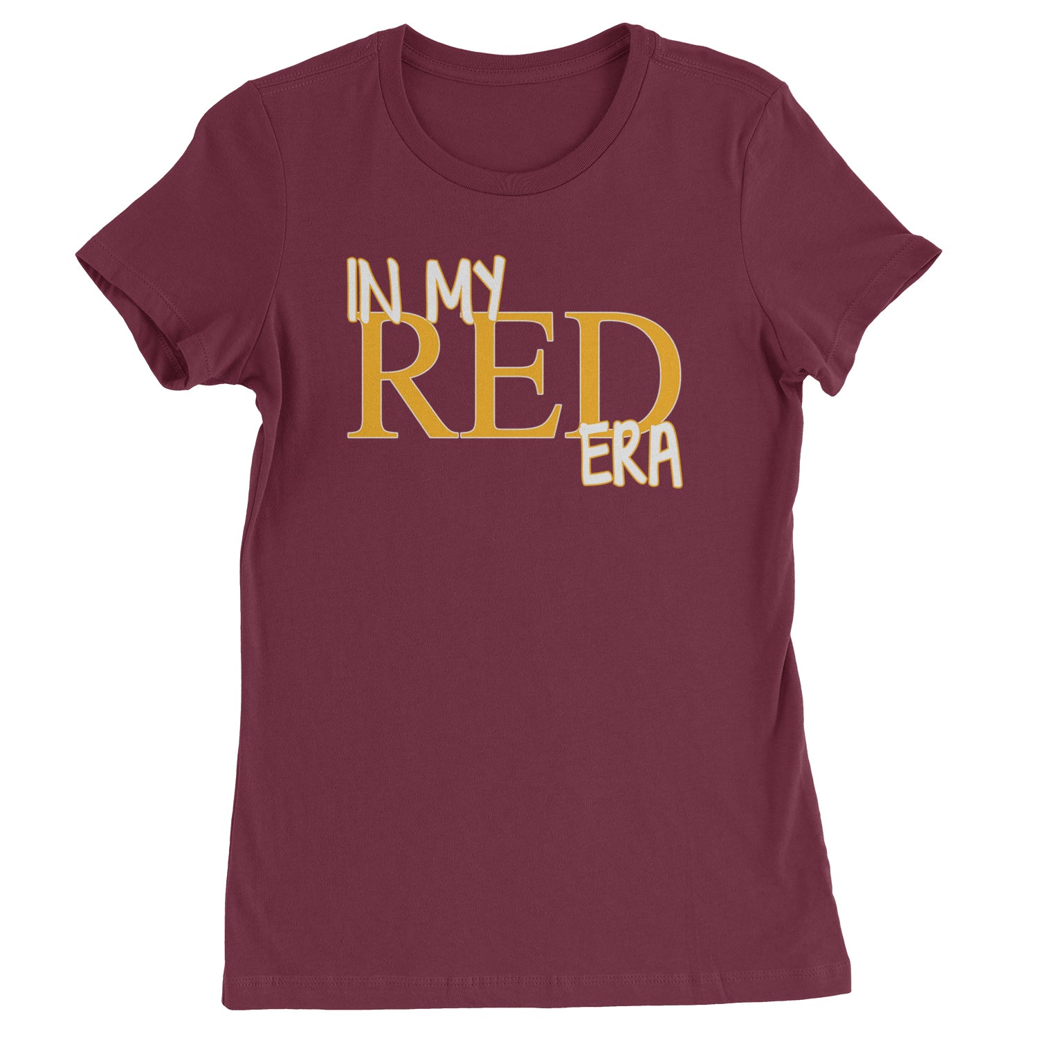 In My Red Era Kansas City Womens T-shirt Maroon