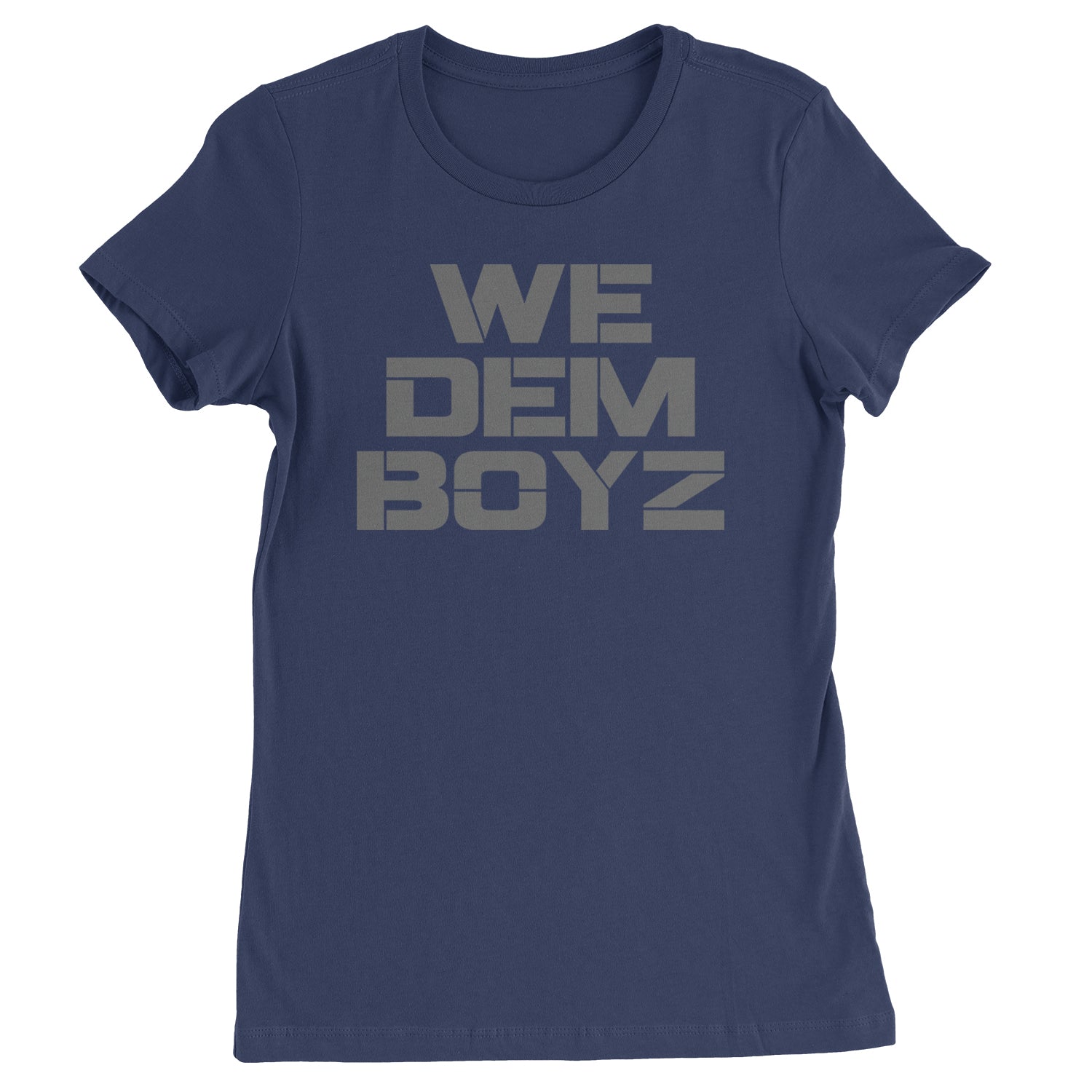 WE Dem Boys Dallas  Womens T-shirt Navy Blue