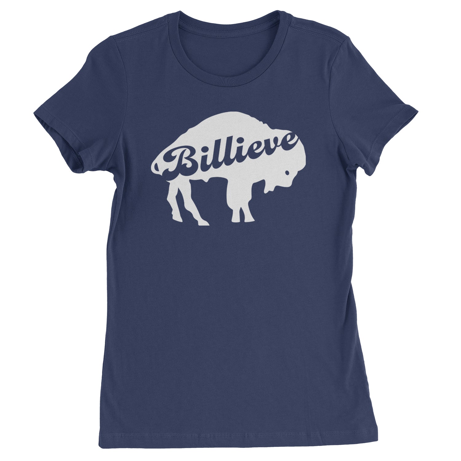 Billieve Bills Mafia Womens T-shirt Navy Blue