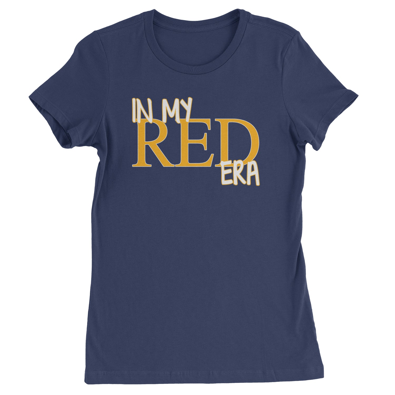 In My Red Era Kansas City Womens T-shirt Navy Blue