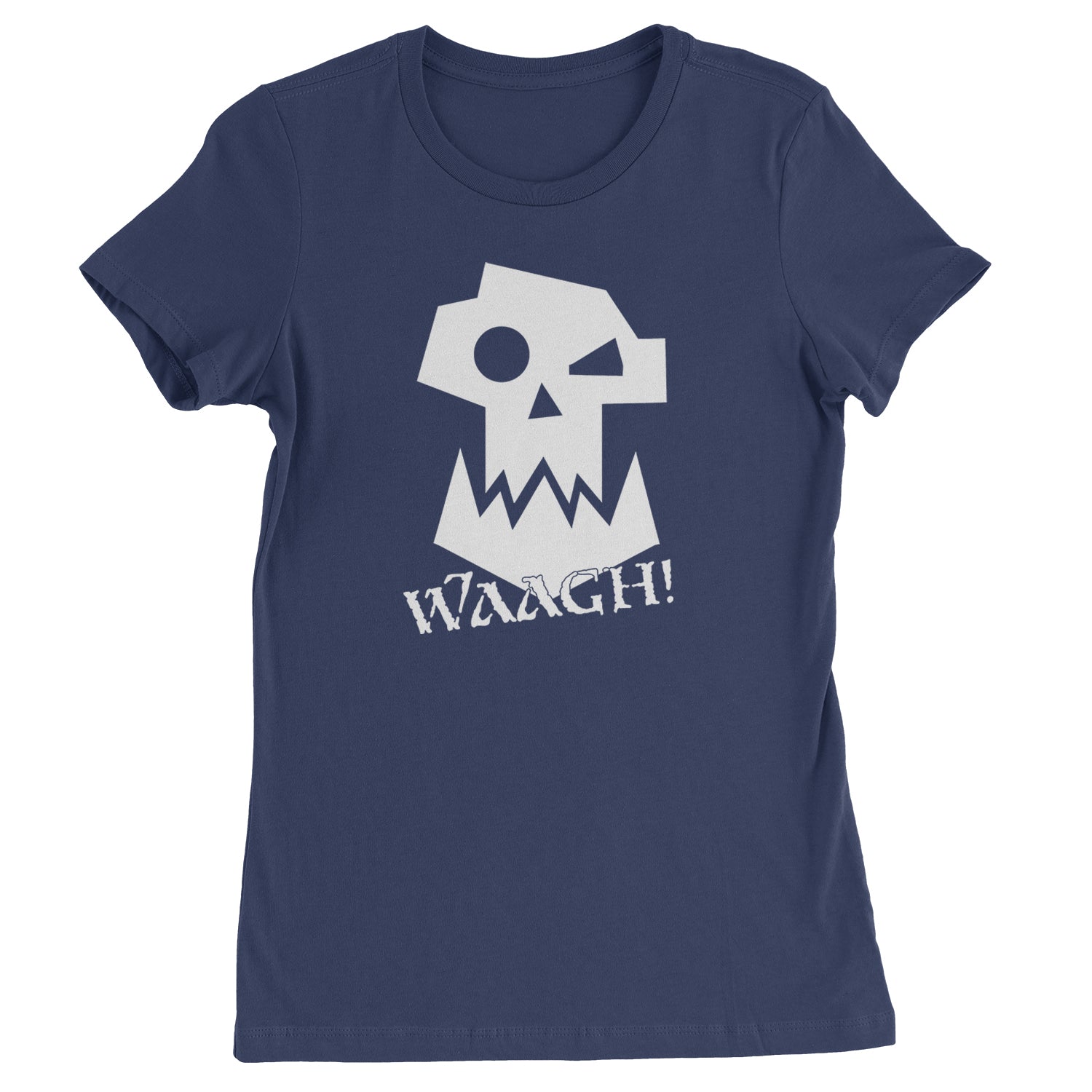 Ork Miniature Tabletop Wargaming Waagh Womens T-shirt Navy Blue