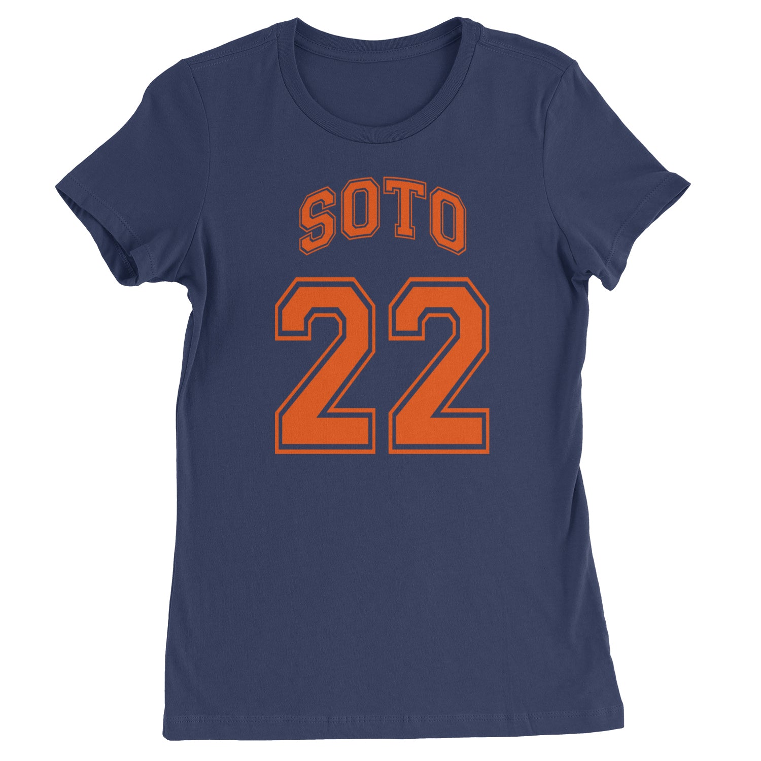 Soto Number 22  Womens T-shirt Navy Blue