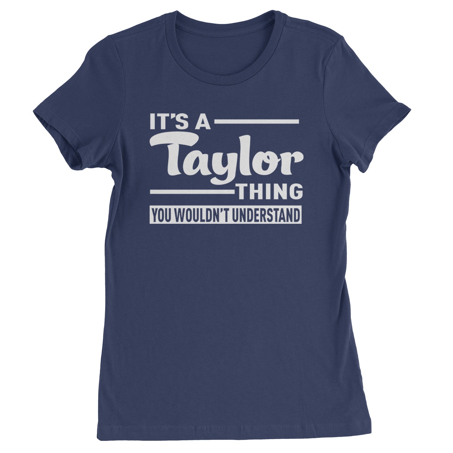 It's A Taylor Thing, You Wouldn't Understand TTPD Womens T-shirt Navy Blue