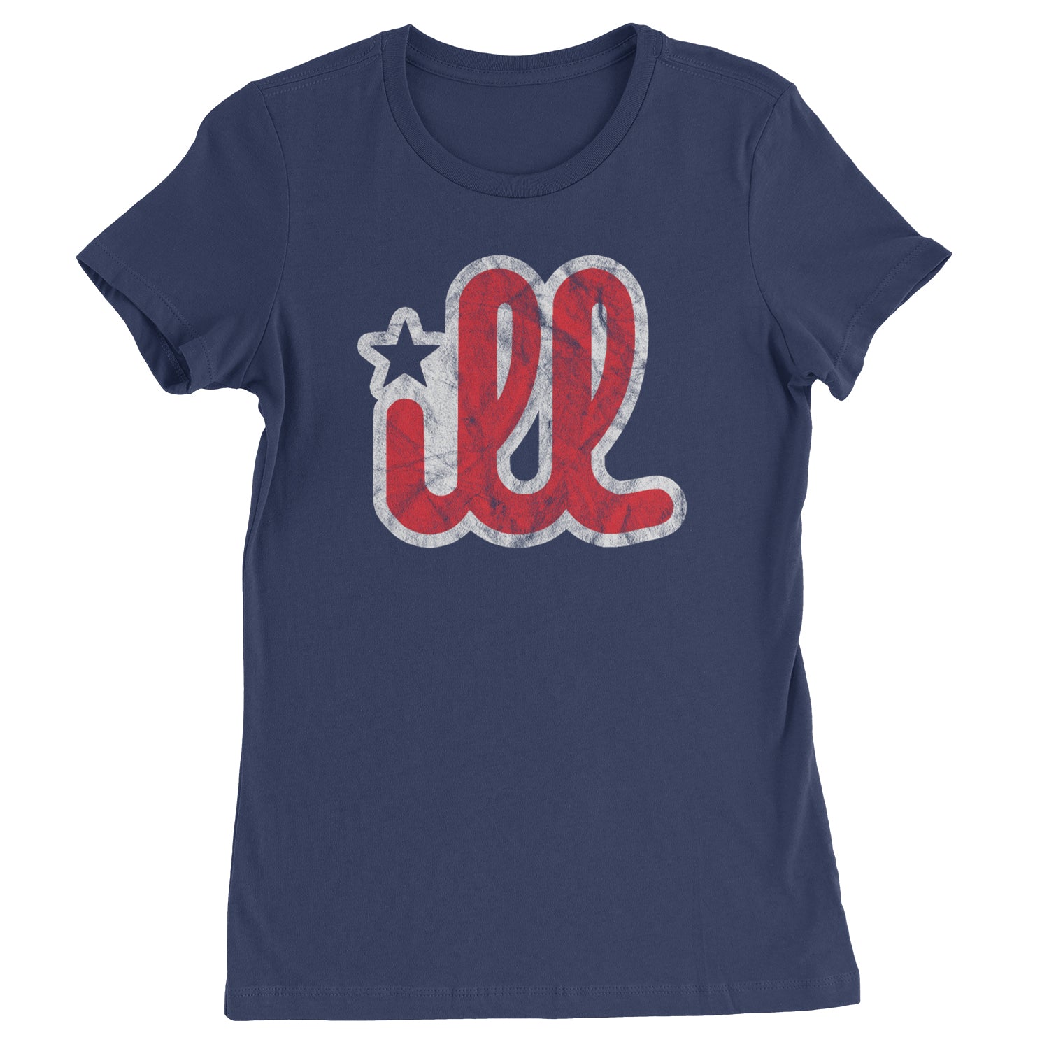 ILL Vintage It's A Philadelphia Philly Thing Womens T-shirt Navy Blue