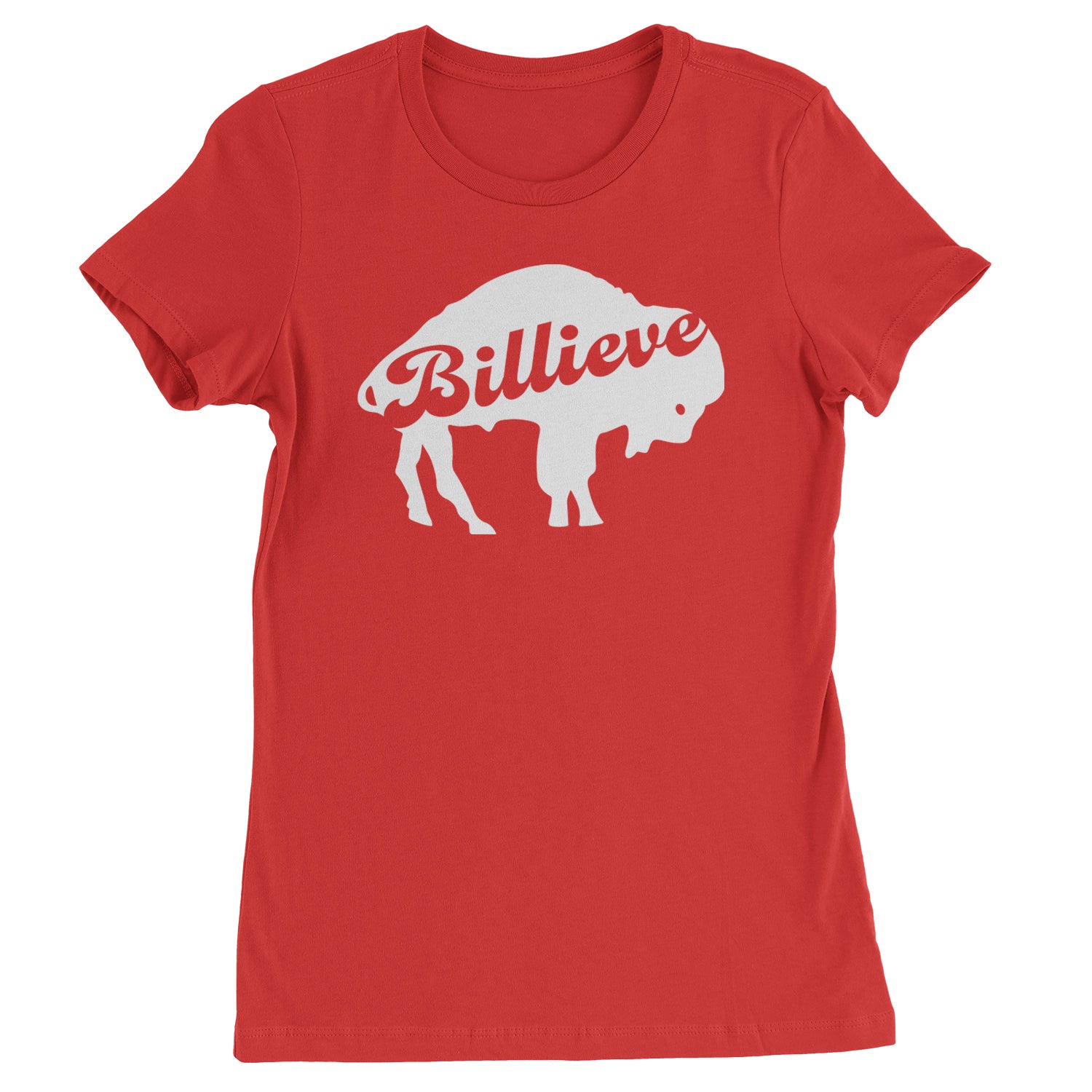 Billieve Bills Mafia Womens T-shirt Red
