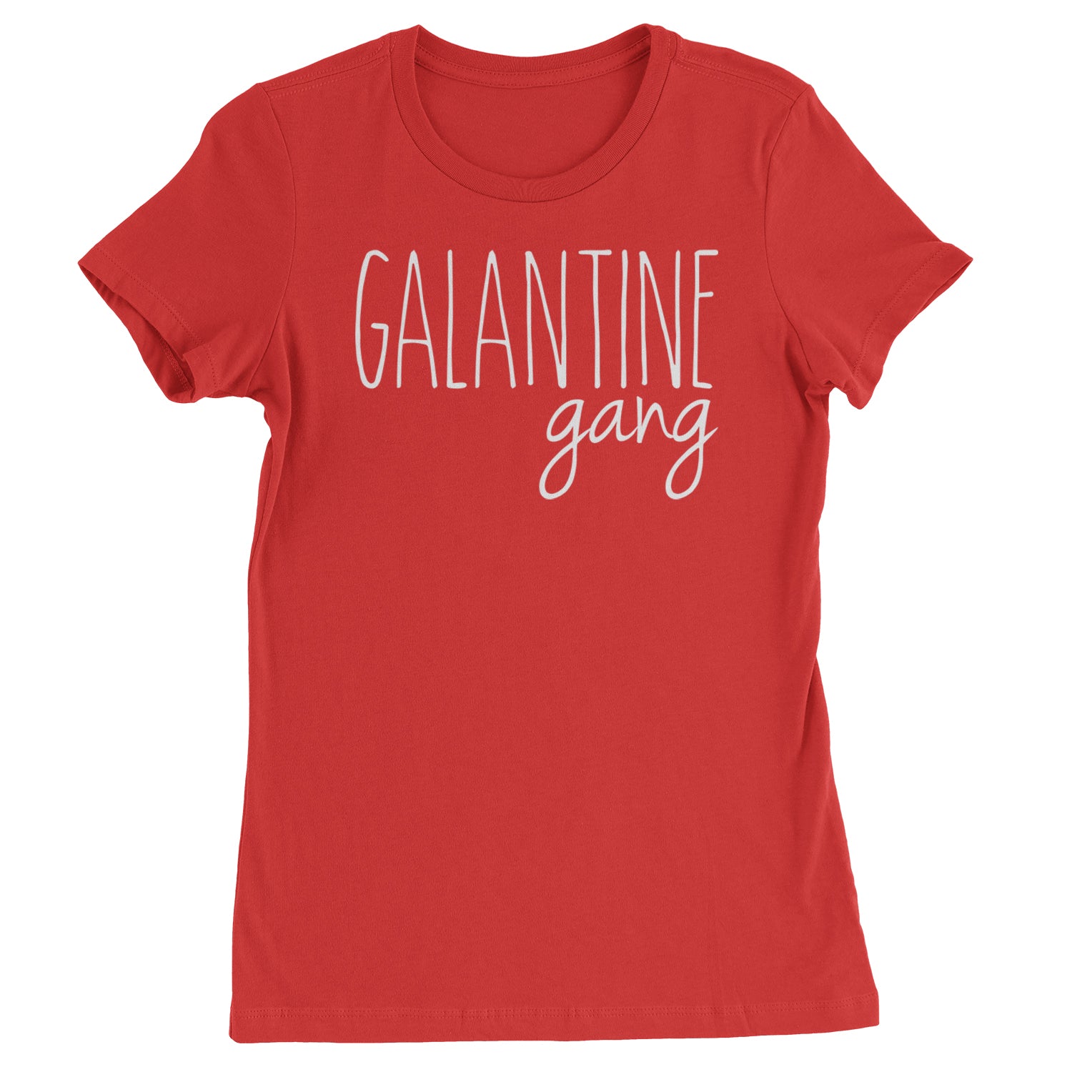 Galentine Gang Valentine's Shirt Womens T-shirt Red