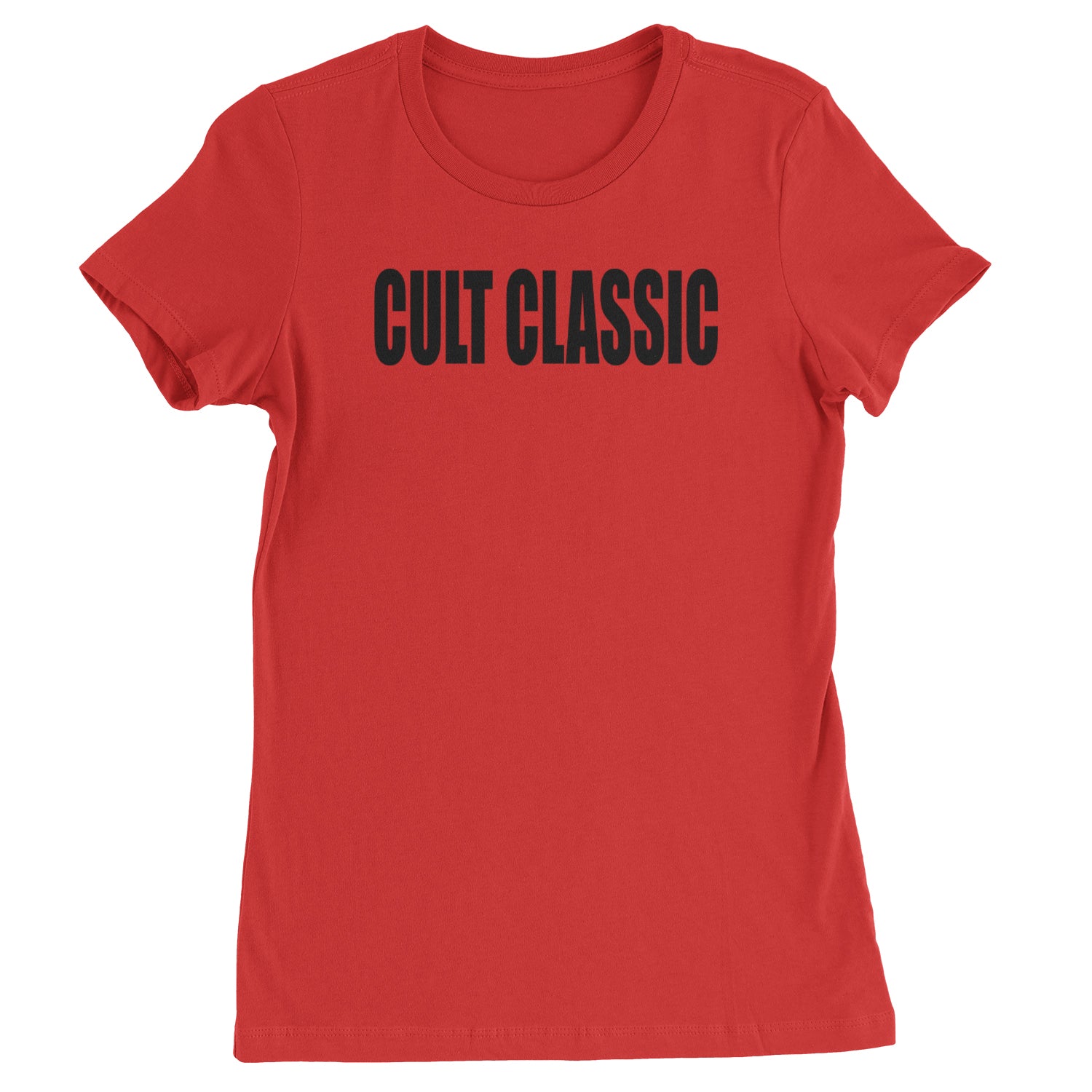 Cult Classic Pop Music Club  Womens T-shirt Red