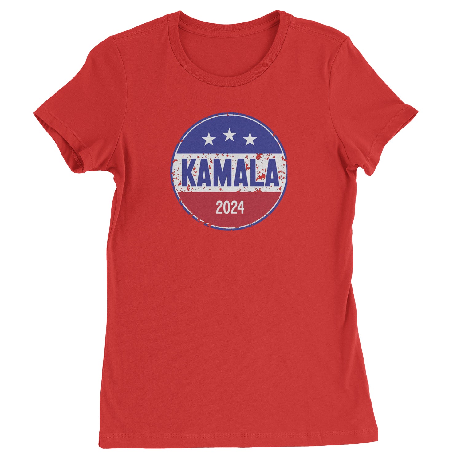 Kamala Badge 2024 - Kamala Harris For President 2024 Womens T-shirt Red