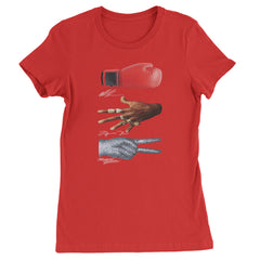 Tyson Jordan Jackson Iconic Michaels Womens T-shirt Red