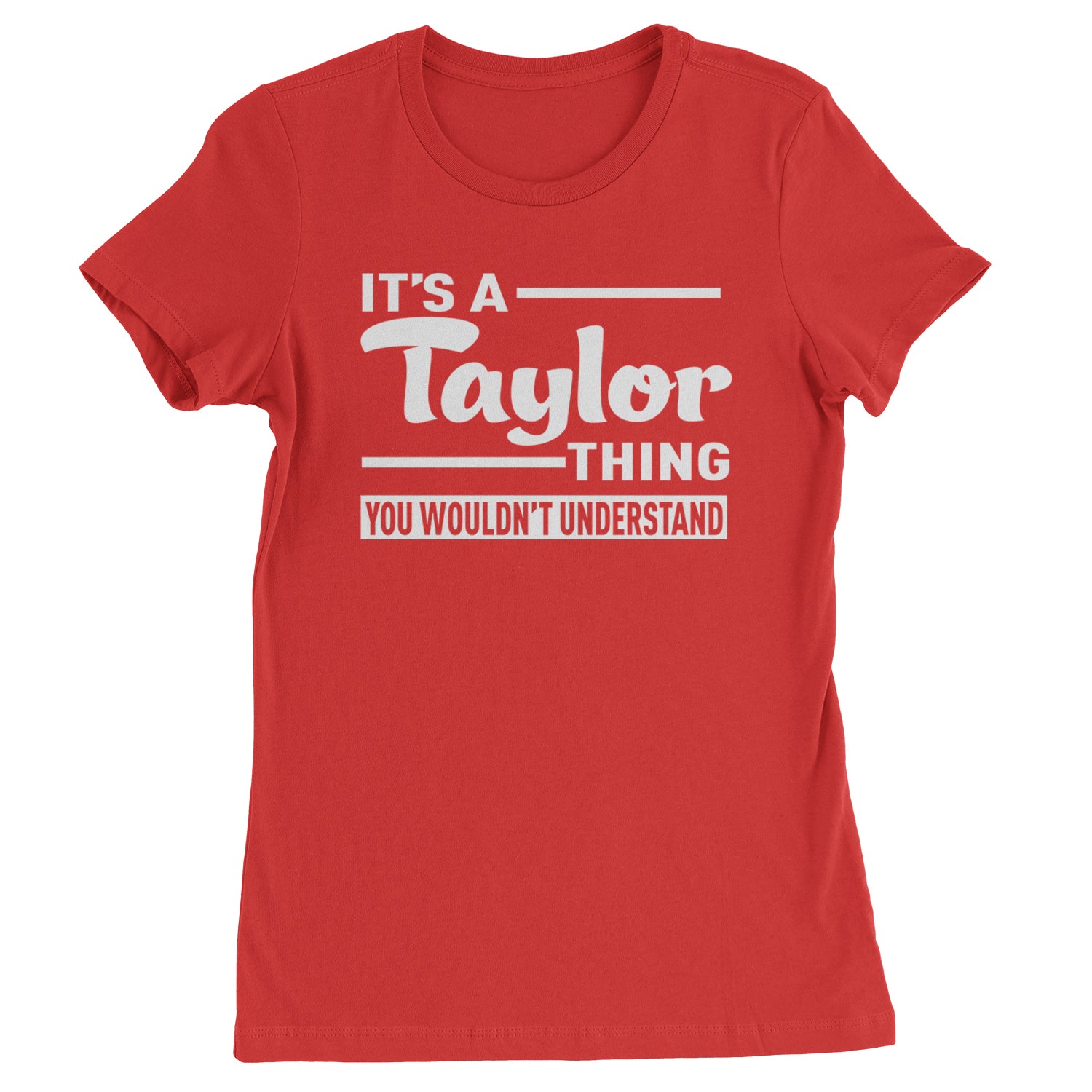 It's A Taylor Thing, You Wouldn't Understand TTPD Womens T-shirt Red