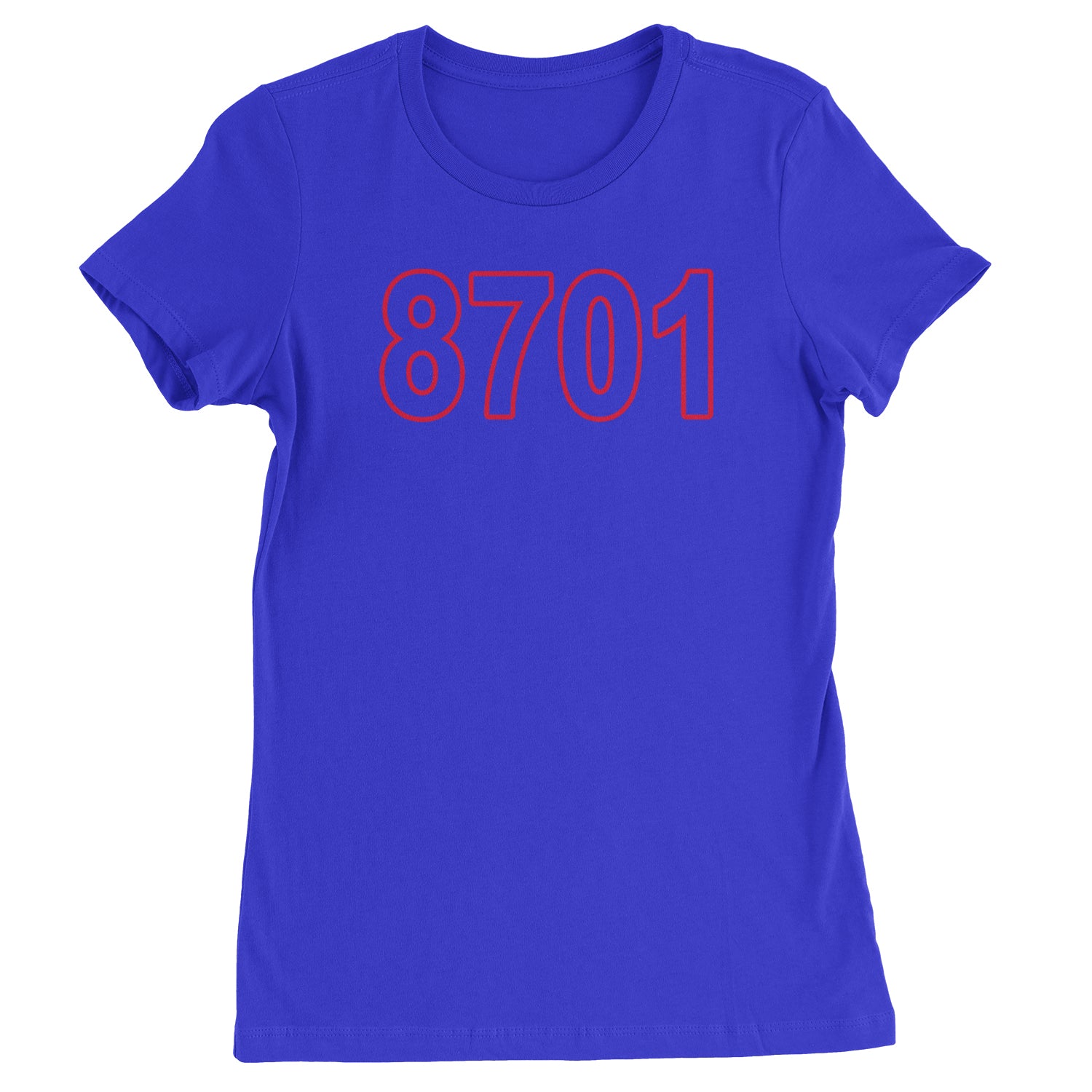 Timeless 8701 Era Y2K  Womens T-shirt Royal Blue