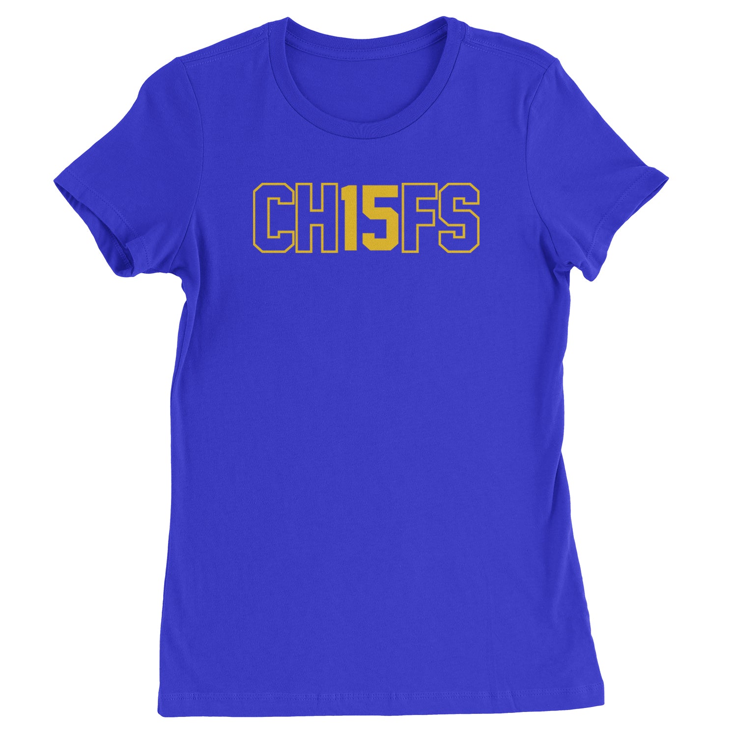 Ch15fs Chief 15 Shirt Womens T-shirt Royal Blue