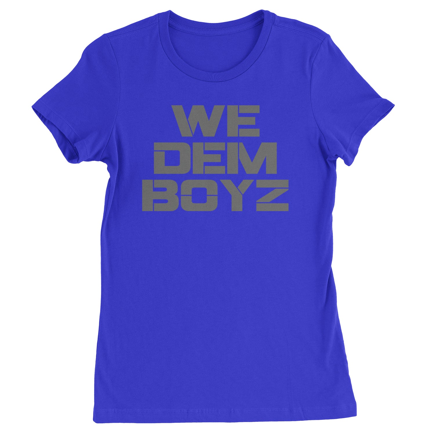 WE Dem Boys Dallas  Womens T-shirt Royal Blue