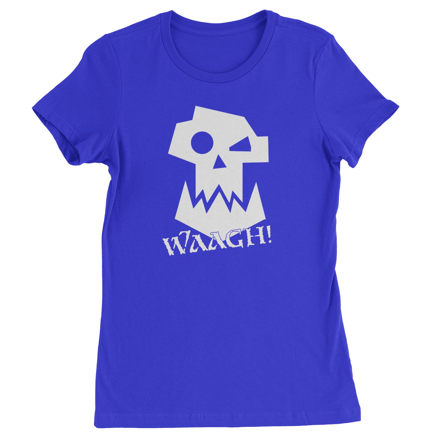 Ork Miniature Tabletop Wargaming Waagh Womens T-shirt Royal Blue