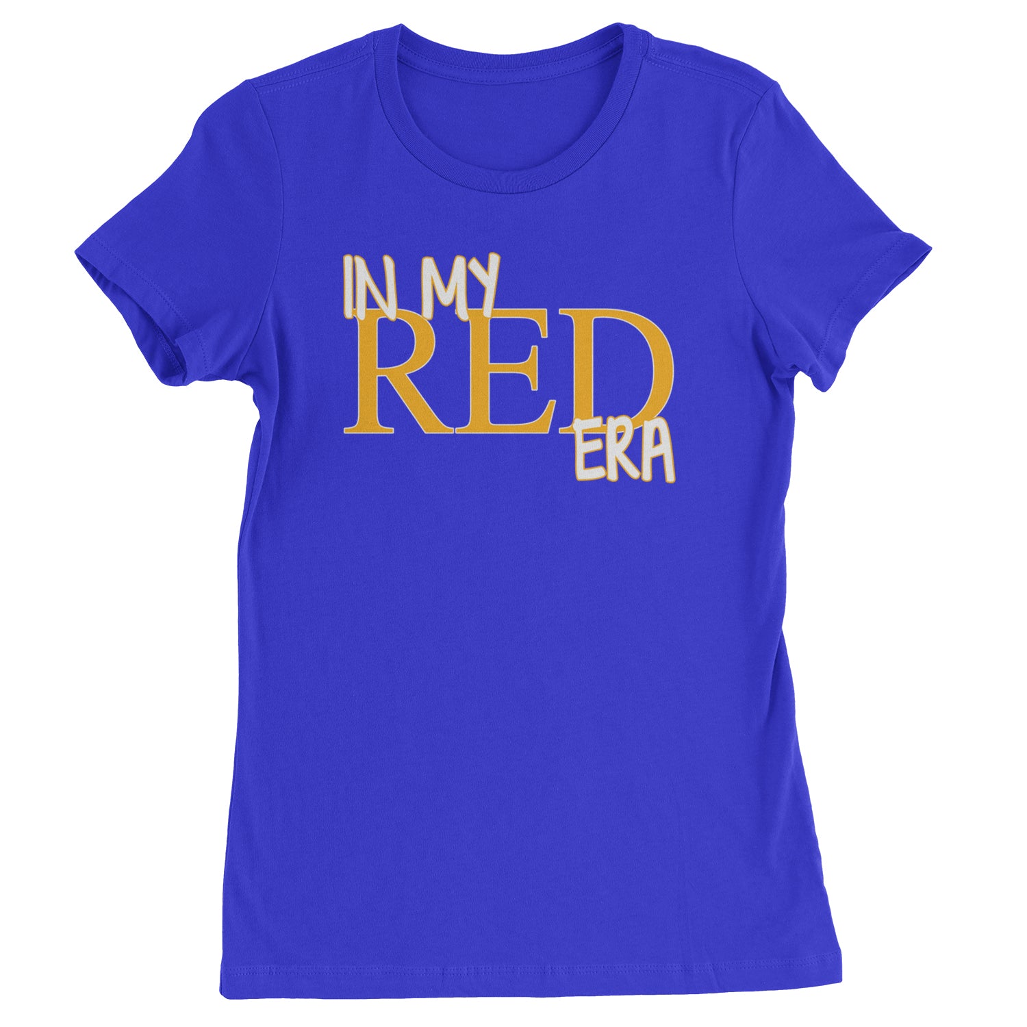 In My Red Era Kansas City Womens T-shirt Royal Blue