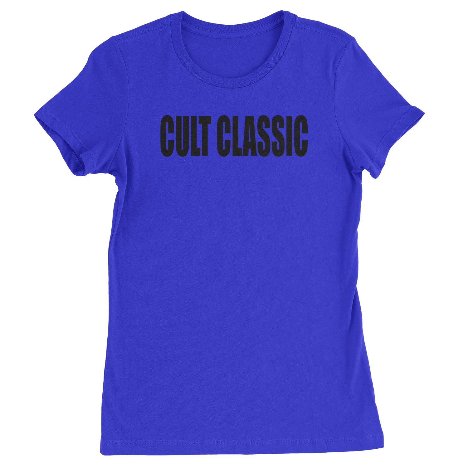 Cult Classic Pop Music Club  Womens T-shirt Royal Blue