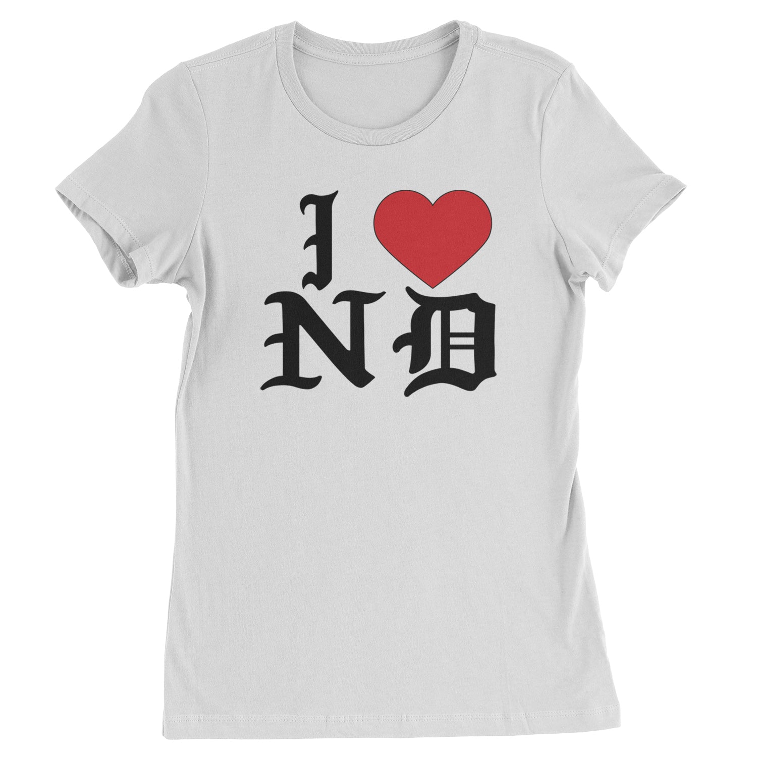 I Heart ND Punk Ska Guts Womens T-shirt