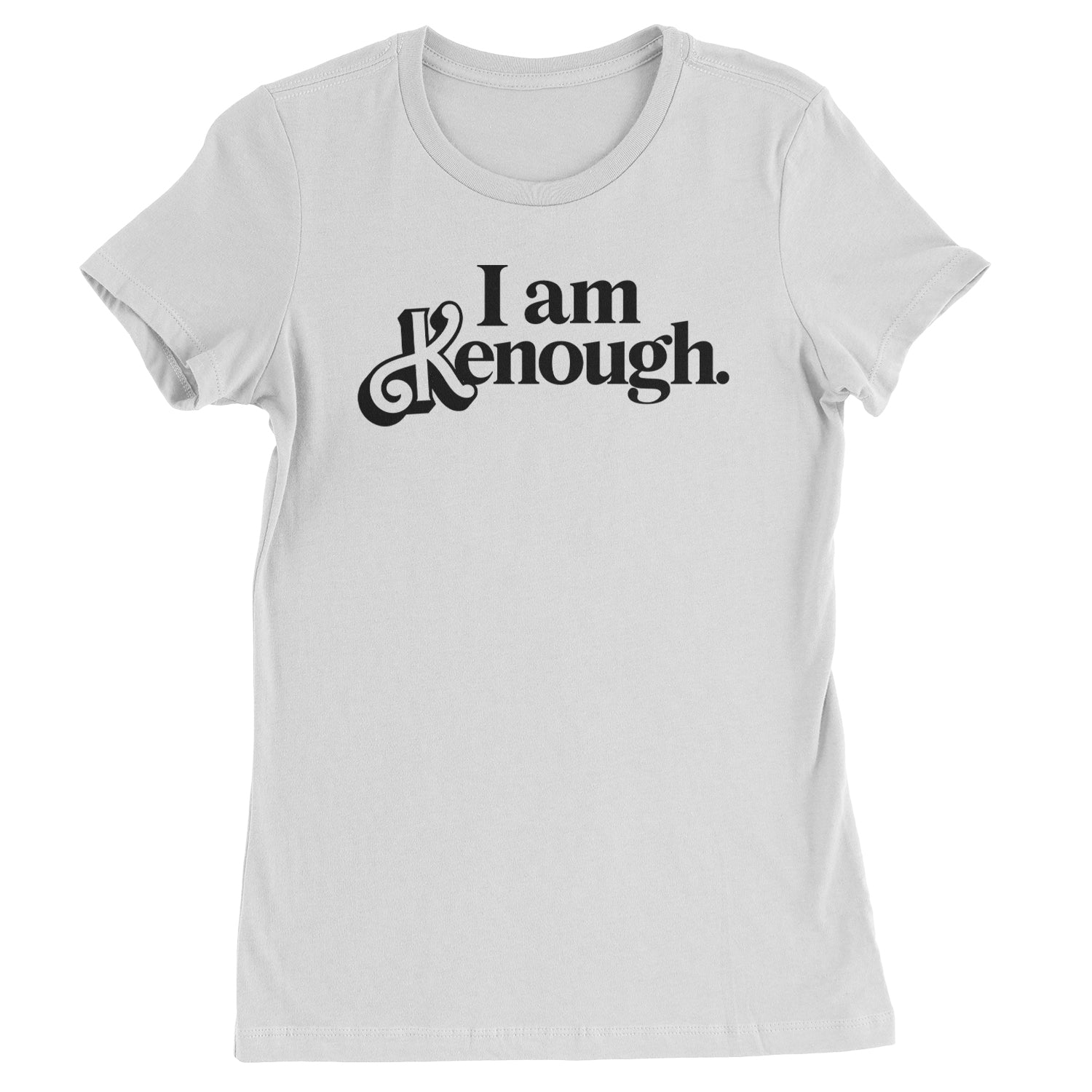 I Am Kenough Barbenheimer Womens T-shirt White