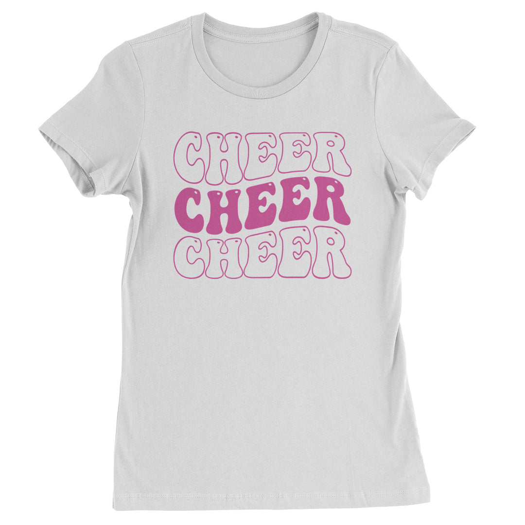 Cheer Cheer Cheer Womens T-shirt White